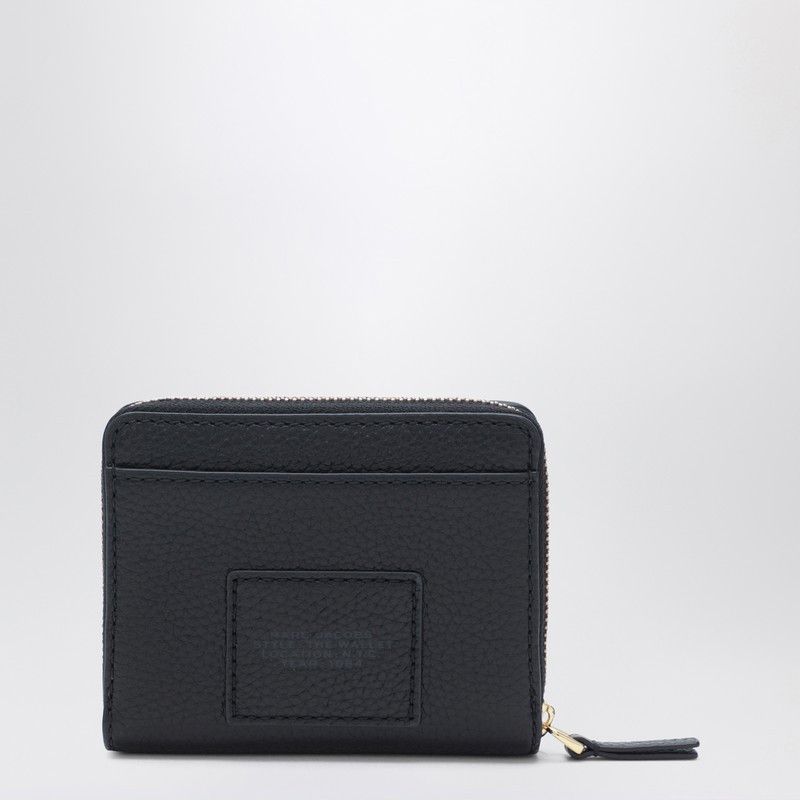 Marc Jacobs Marc Jacobs Mini Black Full-Grain Leather Wallet Size ONE SIZE - 2 Thumbnail