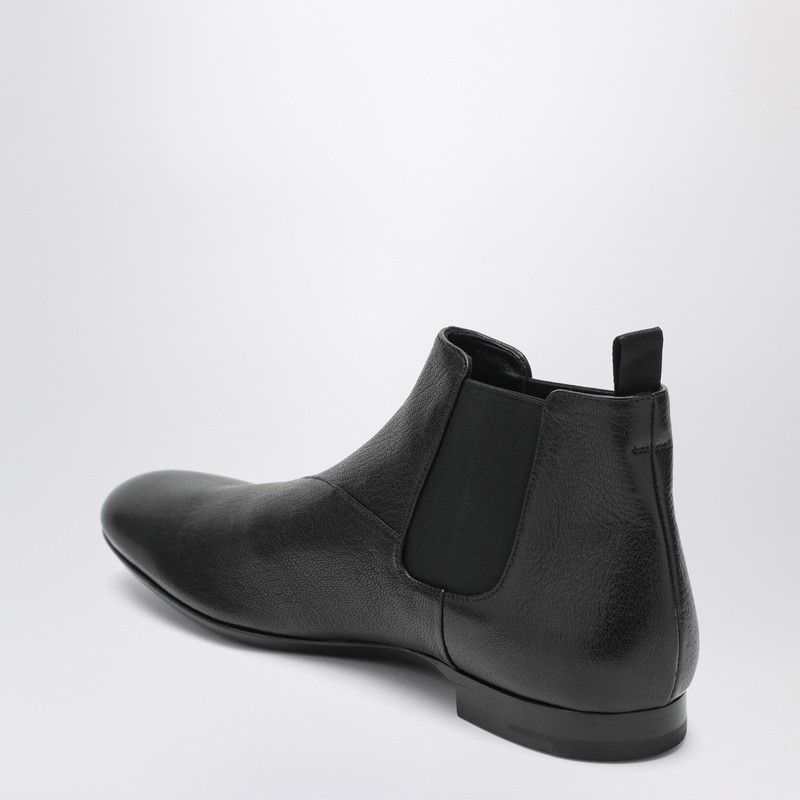 Prada Prada Black Leather Chelsea Boots Size US 8.5 / EU 41-42 - 2 Thumbnail