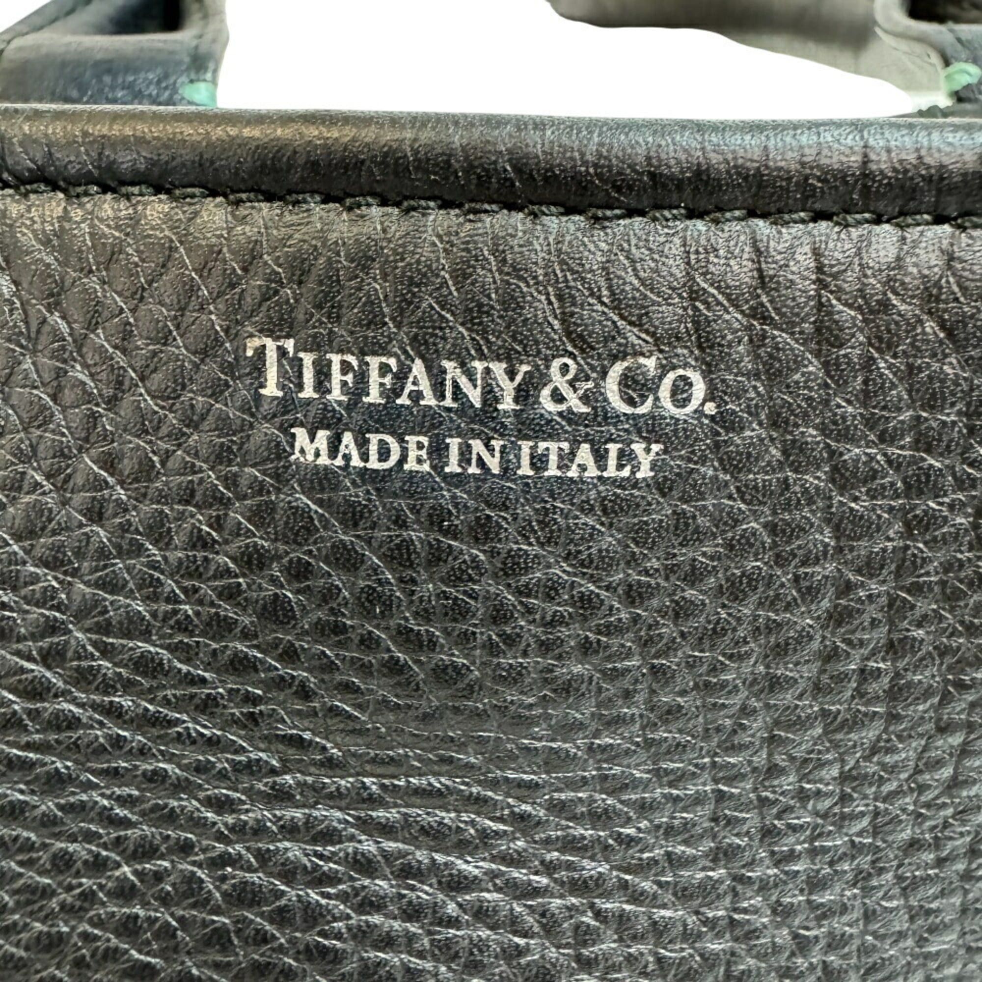 Tiffany & Co. TIFFANY & Co. Tiffany Micro Tote Mini Handbag Shoulder Bag Black Women's Size ONE SIZE - 13 Thumbnail