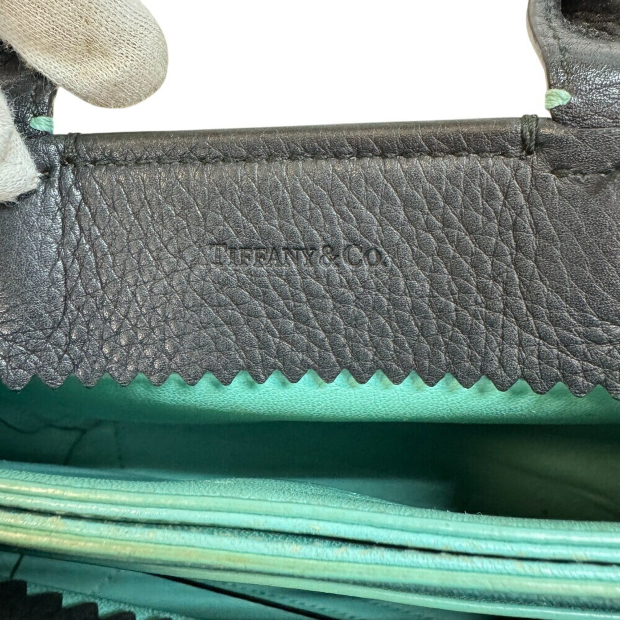 Tiffany & Co. TIFFANY & Co. Tiffany Micro Tote Mini Handbag Shoulder Bag Black Women's Size ONE SIZE - 12 Thumbnail