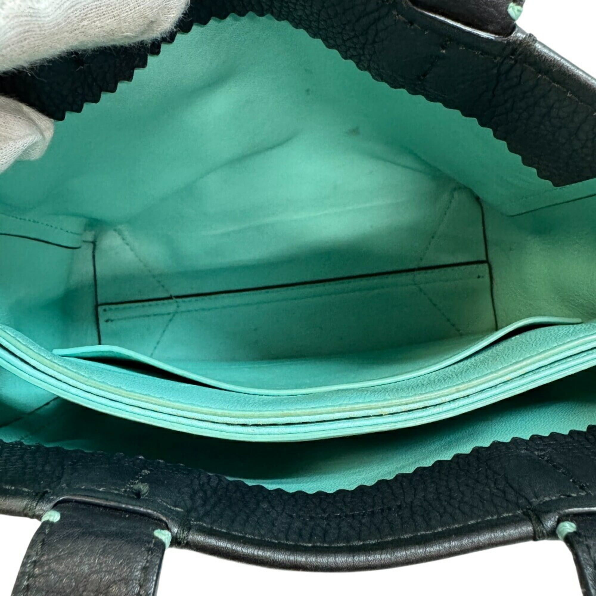 Tiffany & Co. TIFFANY & Co. Tiffany Micro Tote Mini Handbag Shoulder Bag Black Women's Size ONE SIZE - 9 Thumbnail