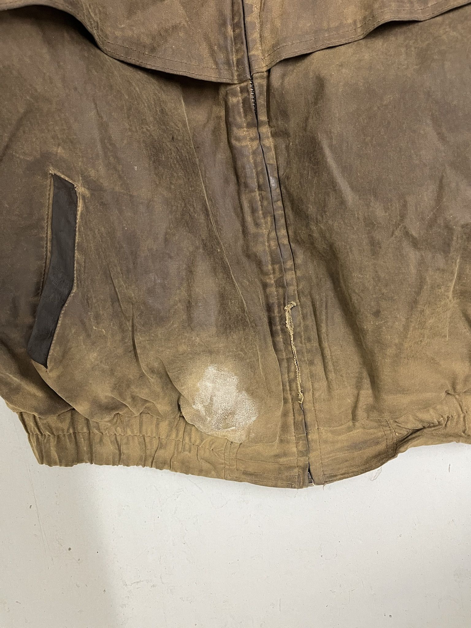 Carhartt Vintage 90s International Bowfishing Association Waxed Canvas Jacket XL Size US XL / EU 56 / 4 - 4 Thumbnail