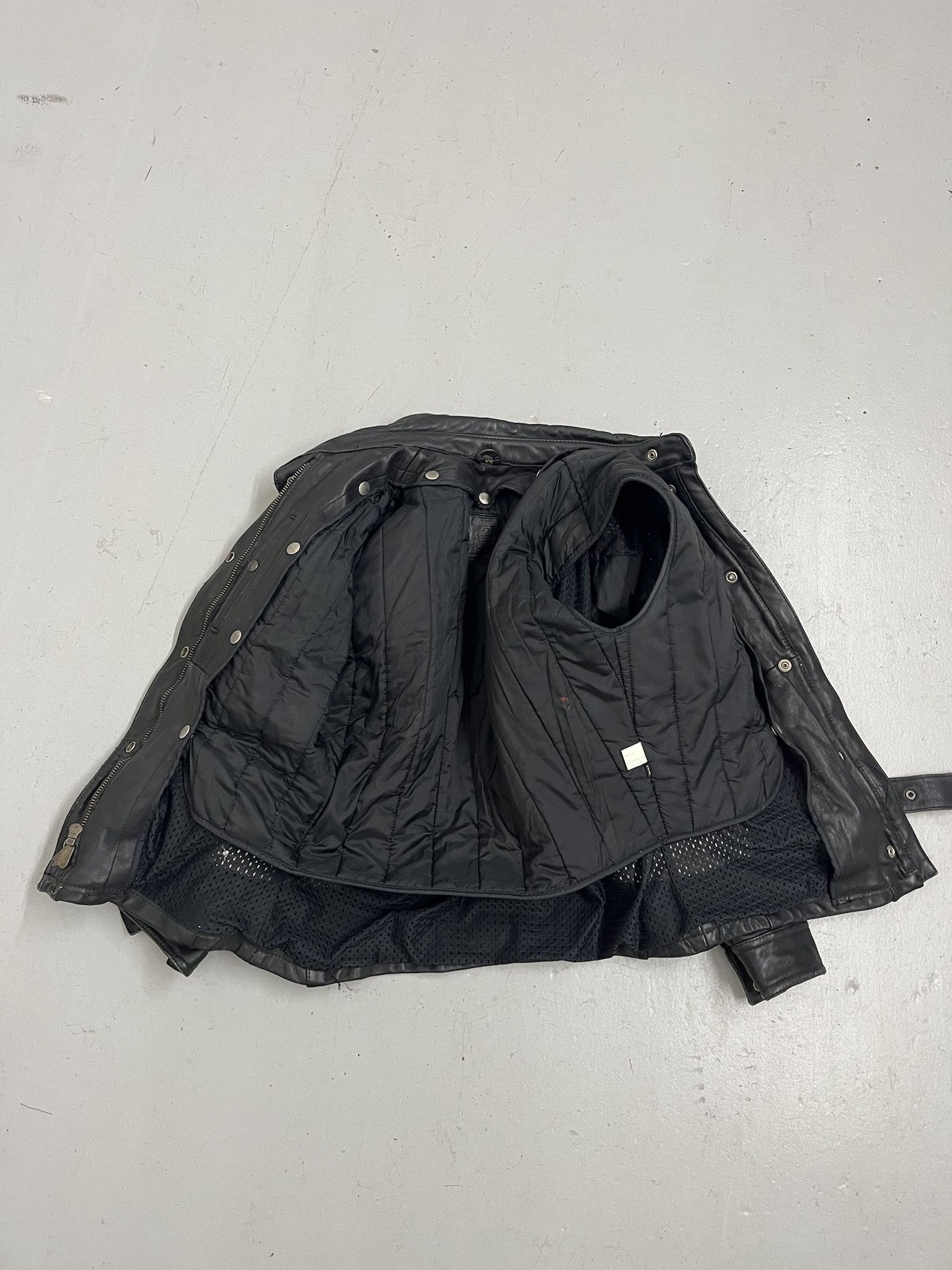 Hein Gericke Vintage 90s Hein Gericke Heavy Leather Biker Jacket Size XS Size US XS / EU 42 / 0 - 8 Thumbnail