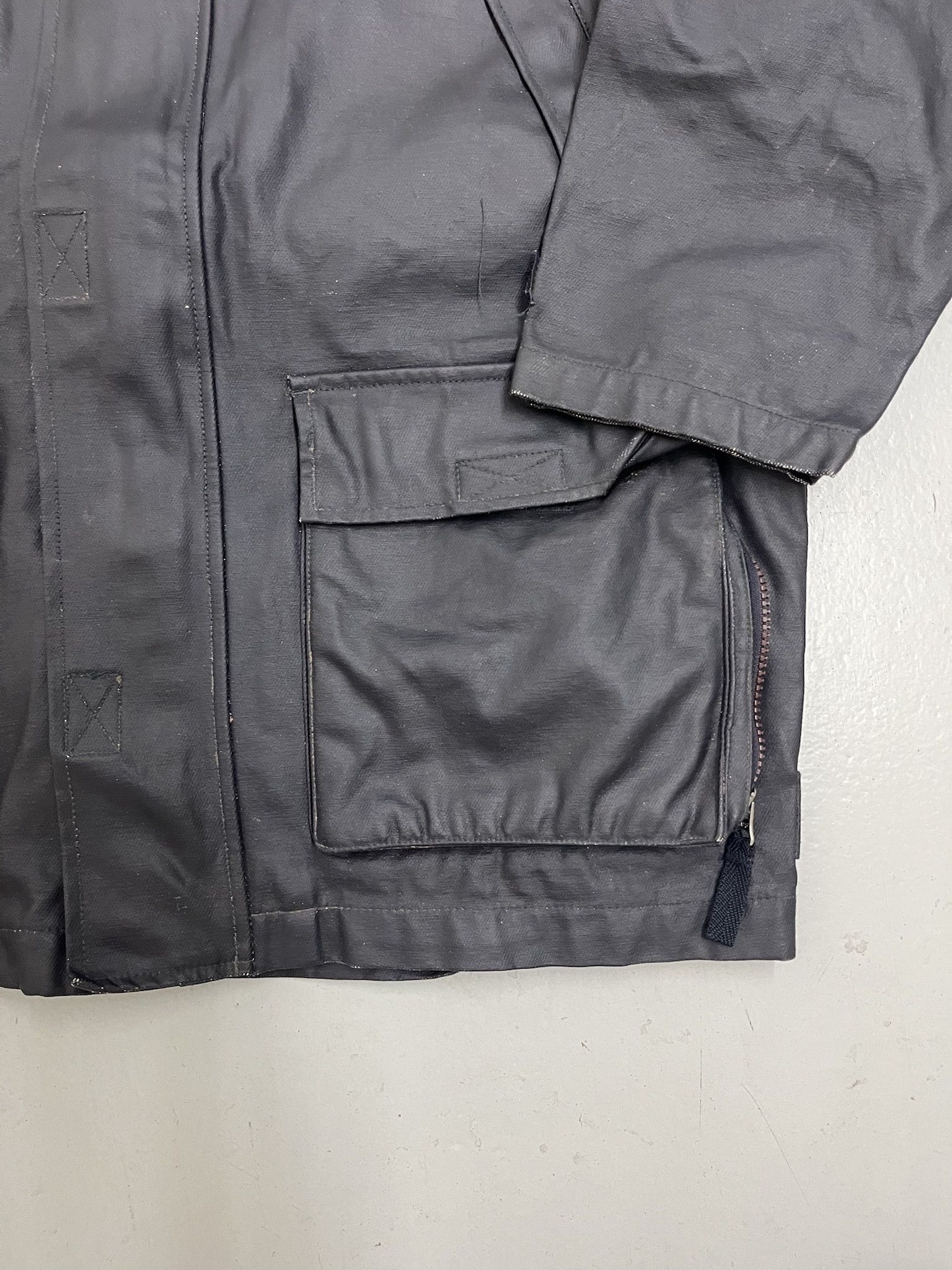 Abercrombie & Fitch × Vintage Vintage Y2K Abercrombie and Fitch AFCO Faux Leather Hooded Jacket Size S Size US S / EU 44-46 / 1 - 3 Thumbnail