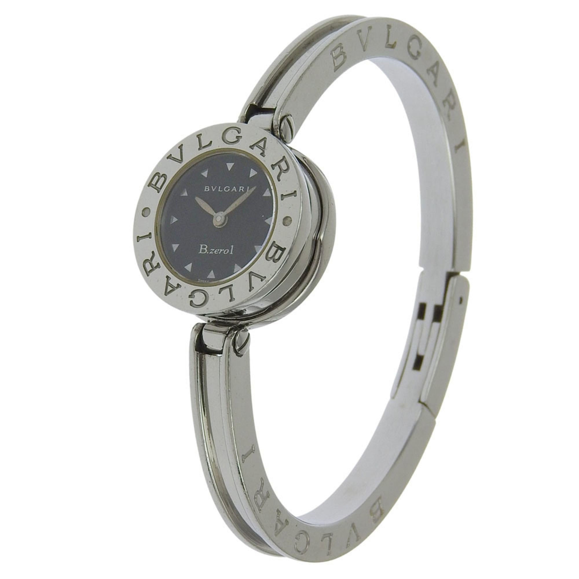 Bvlgari BVLGARI Bzero1 Watch, BZ22SS, Stainless Steel, Quartz Movement, Analog Display, Black Dial, Women's Size ONE SIZE - 2 Thumbnail