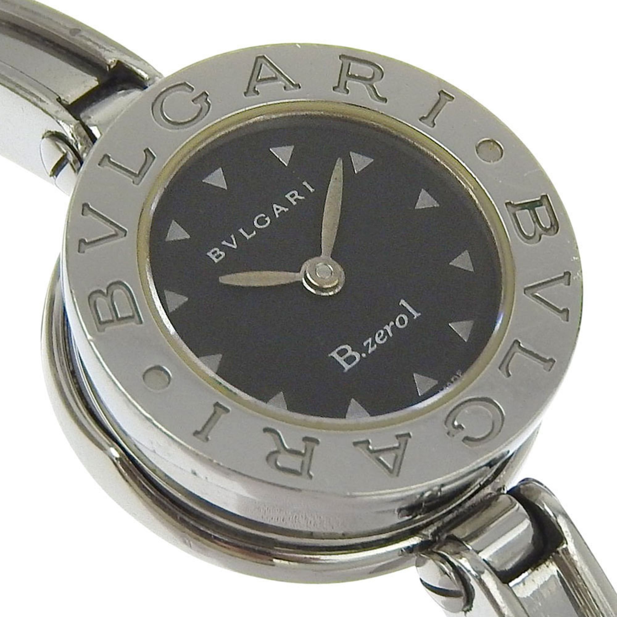 Bvlgari BVLGARI Bzero1 Watch, BZ22SS, Stainless Steel, Quartz Movement, Analog Display, Black Dial, Women's Size ONE SIZE - 3 Thumbnail