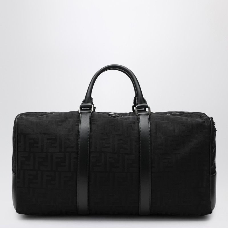 Fendi Fendi Black Ff Nylon Travel Bag Size ONE SIZE - 2 Thumbnail