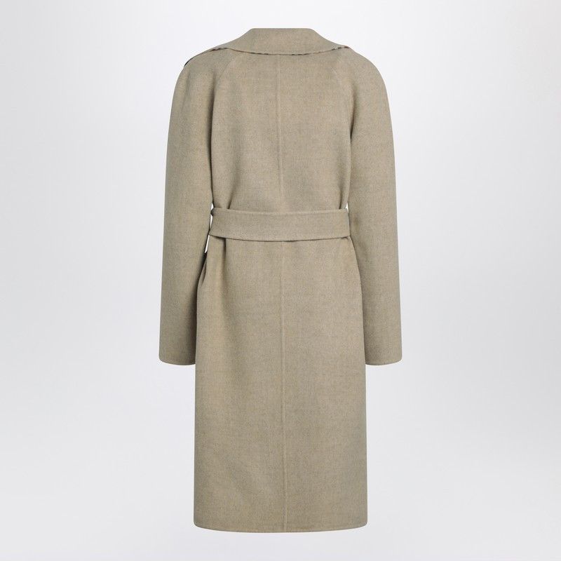 Burberry Burberry Sand Reversible Wool Coat Size S / US 4 / IT 40 - 2 Thumbnail