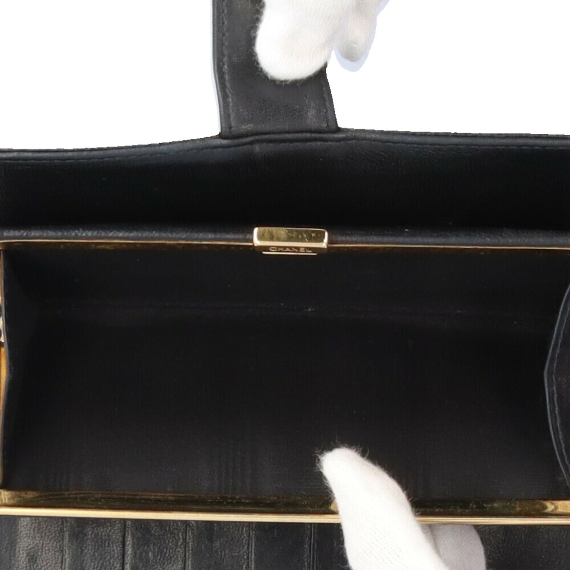Chanel Chanel Coco Mark Long Wallet Caviar Skin Women's CHANEL Size ONE SIZE - 6 Thumbnail