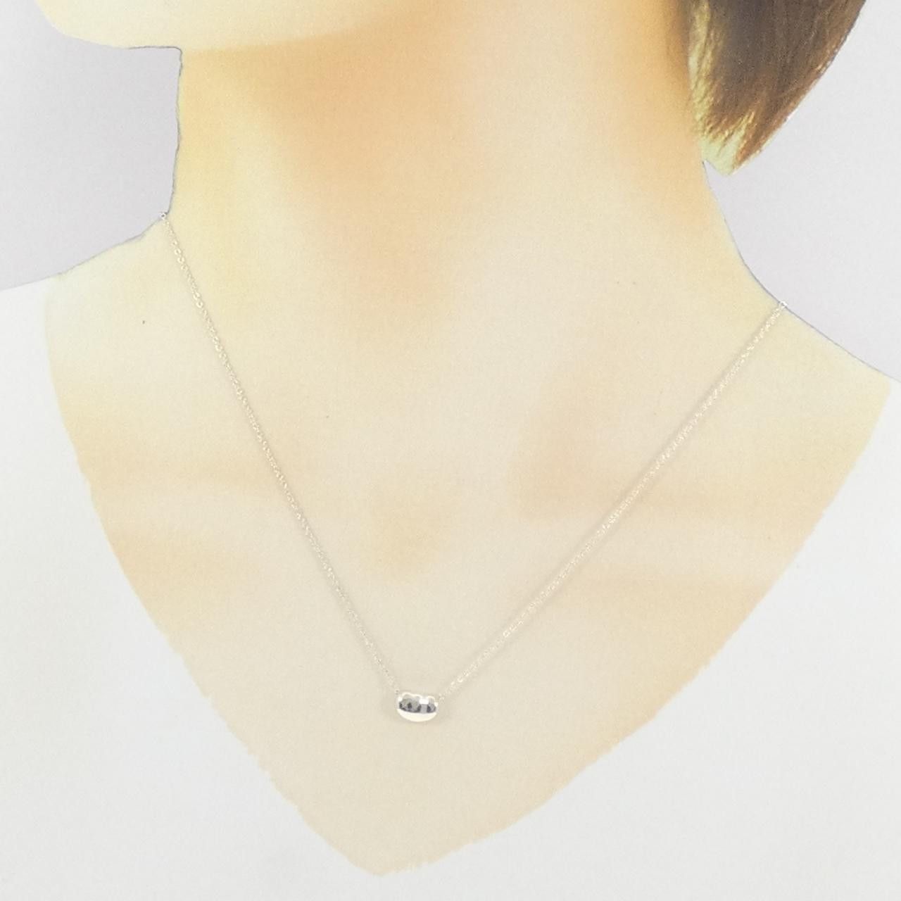 Tiffany & Co. Tiffany & Co. Tiffany Bean 925 Silver Necklace Metal Necklace 60020370 DUTY FREE for USA Size ONE SIZE - 6 Thumbnail