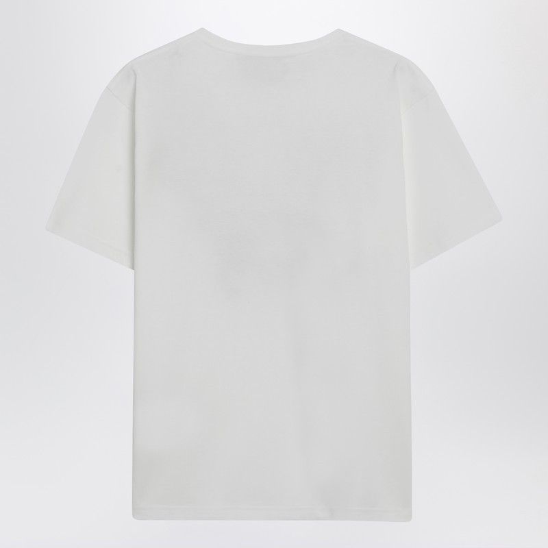 Valentino Valentino Ivory T-Shirt With Panther Print Size S / US 4 / IT 40 - 2 Thumbnail