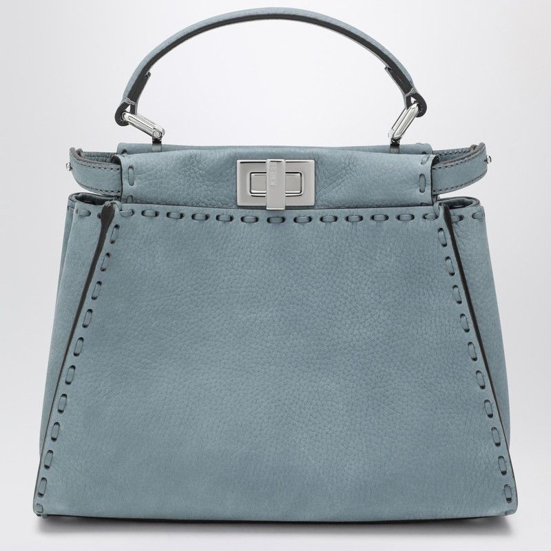 Fendi Fendi Mercury Blue Peekaboo Mini Bag Size ONE SIZE - 2 Thumbnail