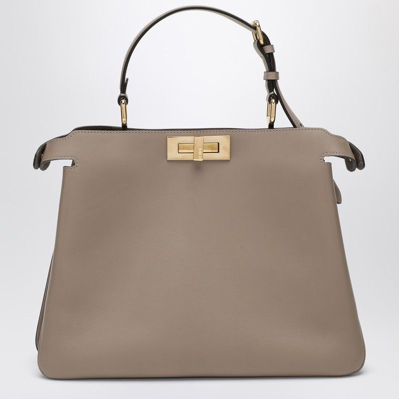 Fendi Fendi Peekaboo Soft Medium Bag Taupe Size ONE SIZE - 2 Thumbnail