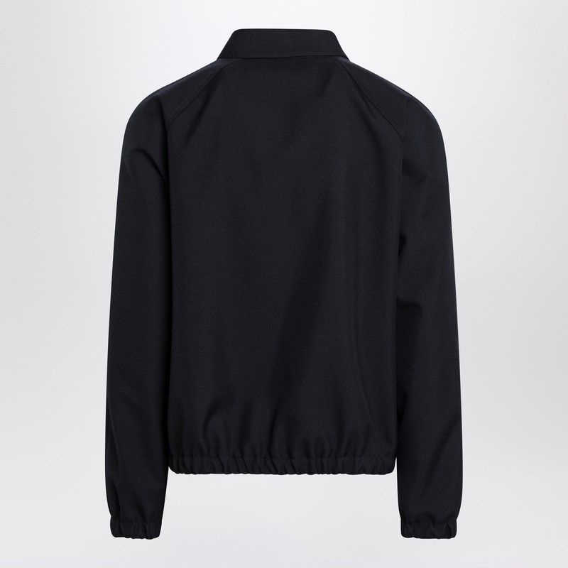 Valentino Valentino Navy Bomber Jacket With Vgold Pockets Size US XL / EU 56 / 4 - 2 Thumbnail