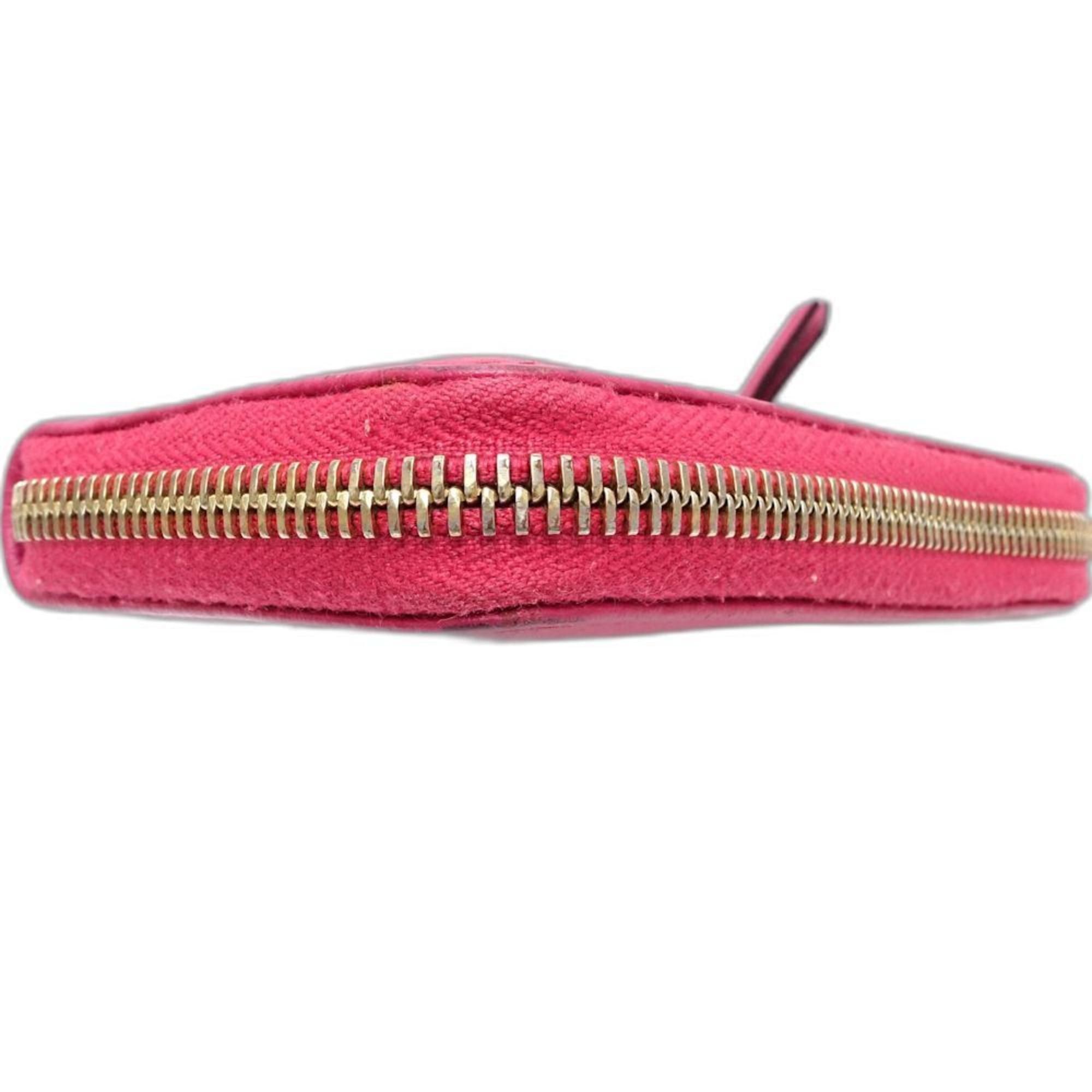 Gucci GUCCI Swing Zip Coin Purse in Pink Leather (368877) for Women (181688) Size ONE SIZE - 4 Thumbnail