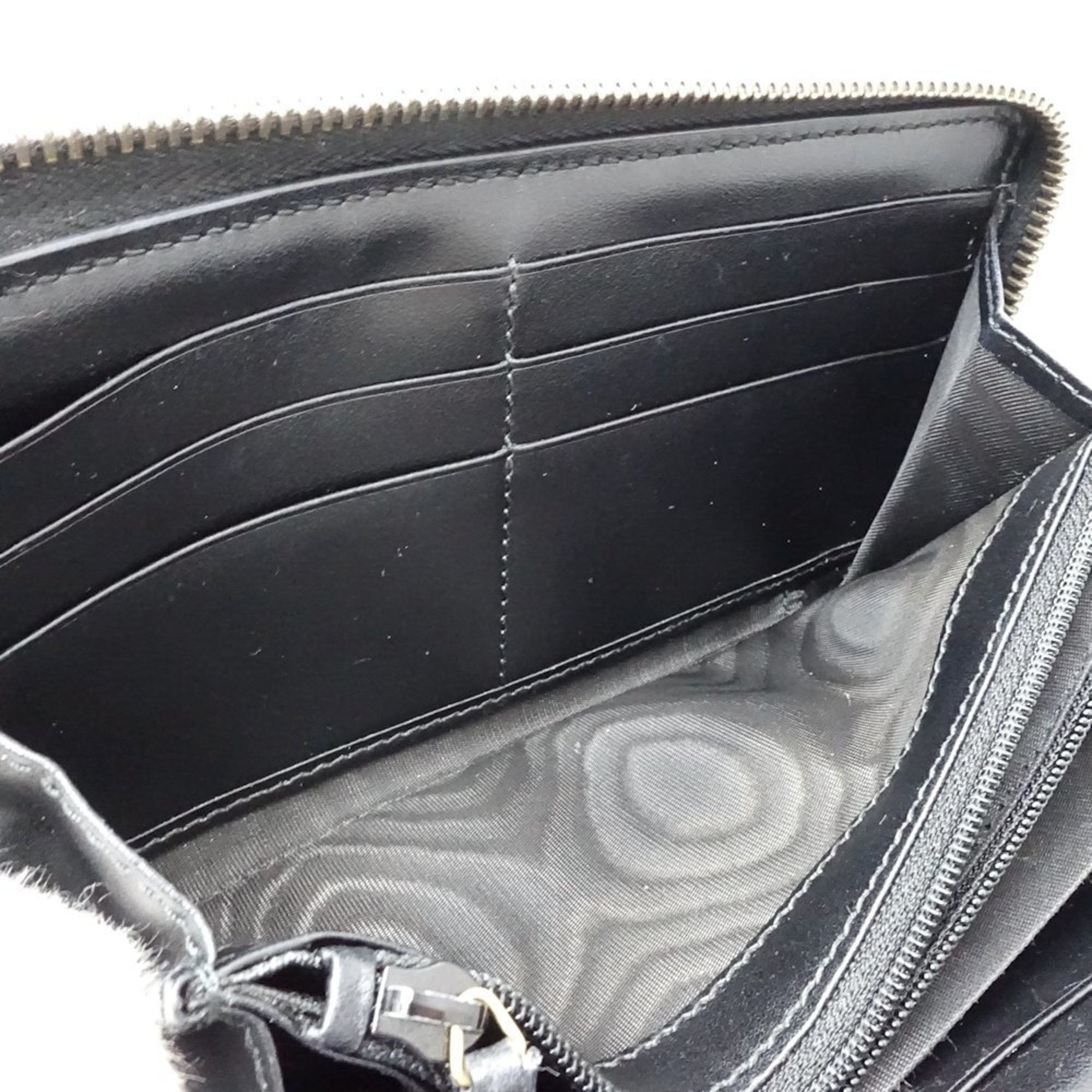 Gucci GUCCI Marmont Round Zip Wallet in Black Leather (443123) for Women (188652) Size ONE SIZE - 8 Thumbnail