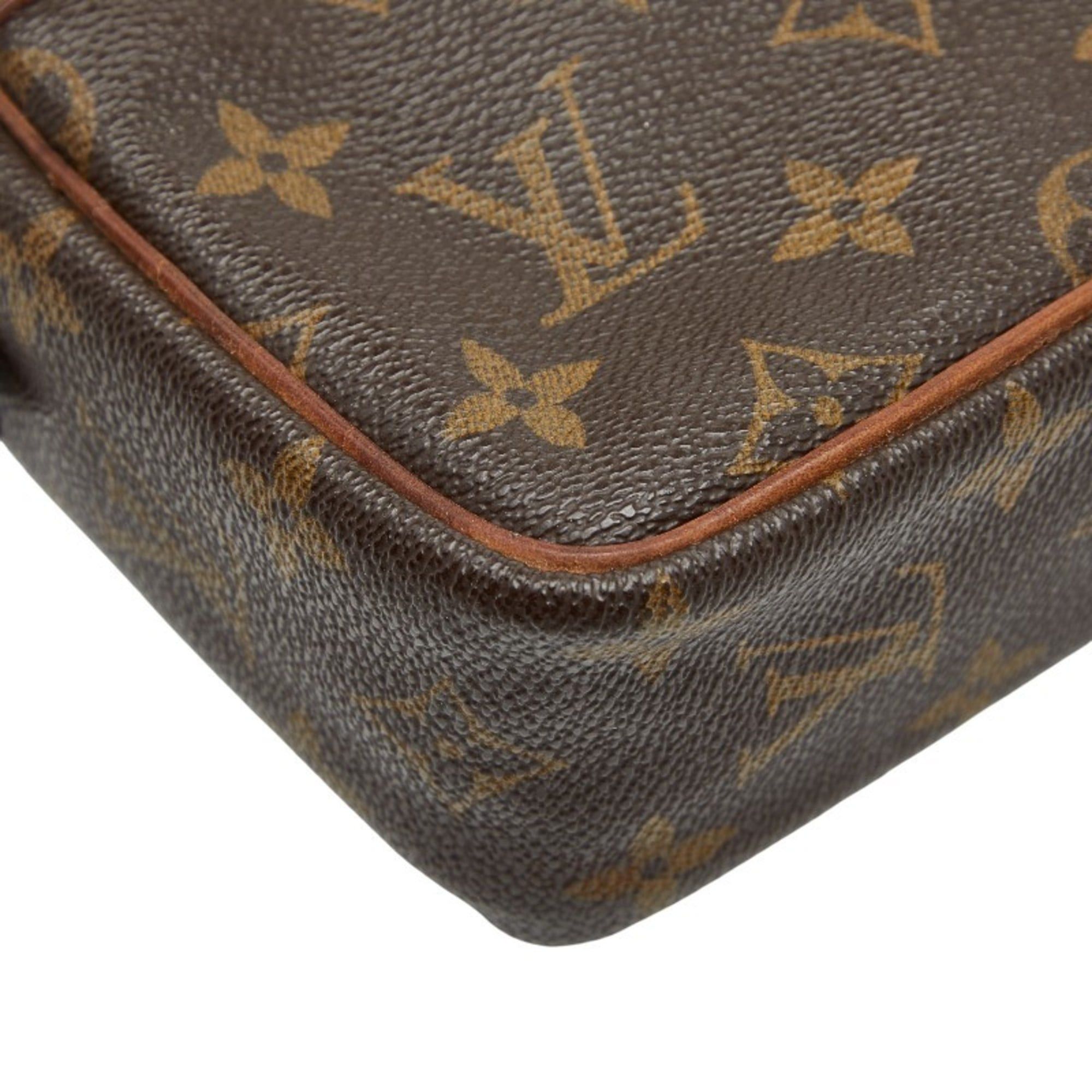 Louis Vuitton Louis Vuitton Monogram Compiègne 23 Second Bag M51847 Brown Leather Women's LOUIS VUITTON Size ONE SIZE - 4 Thumbnail