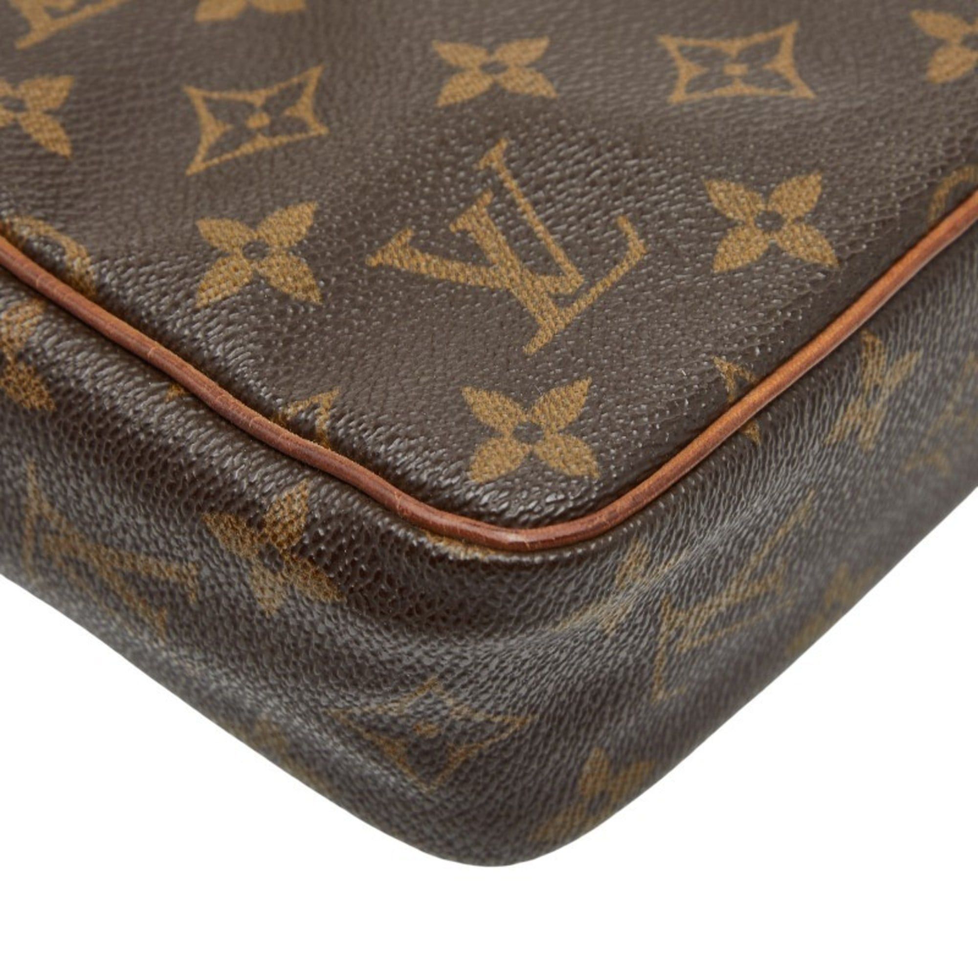 Louis Vuitton Louis Vuitton Monogram Compiègne 23 Second Bag M51847 Brown Leather Women's LOUIS VUITTON Size ONE SIZE - 7 Thumbnail
