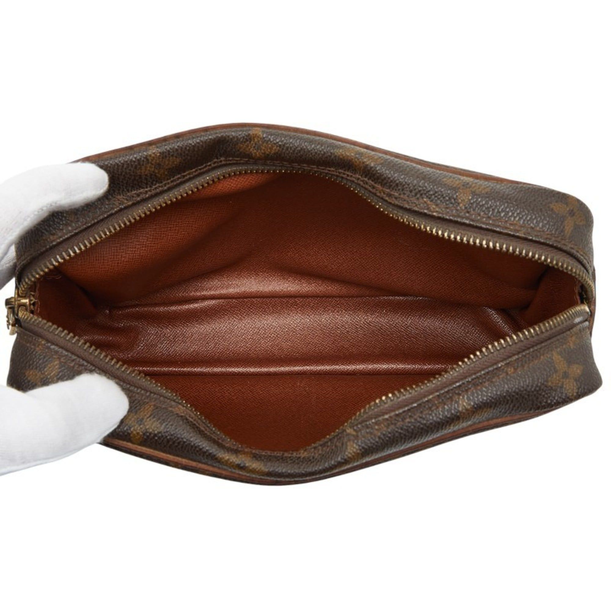 Louis Vuitton Louis Vuitton Monogram Compiègne 23 Second Bag M51847 Brown Leather Women's LOUIS VUITTON Size ONE SIZE - 9 Thumbnail