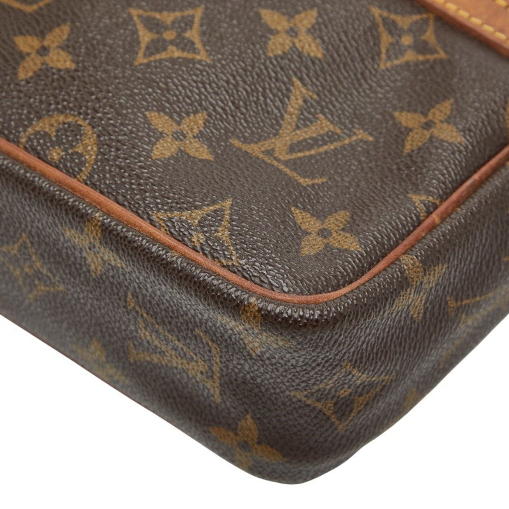 Louis Vuitton Louis Vuitton Monogram Compiègne 23 Second Bag M51847 Brown Leather Women's LOUIS VUITTON Size ONE SIZE - 5 Thumbnail