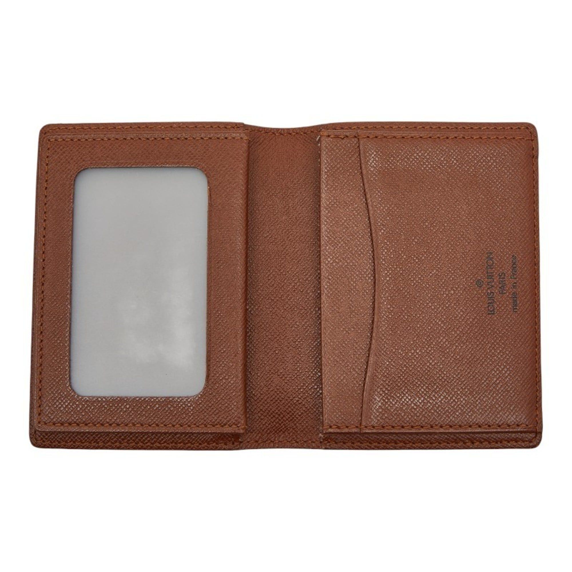 Louis Vuitton Louis Vuitton Monogram Japon Sangapur Pass Case/Business Card Case M60530 Brown Women's LOUIS VUITTON Size ONE SIZE - 6 Thumbnail