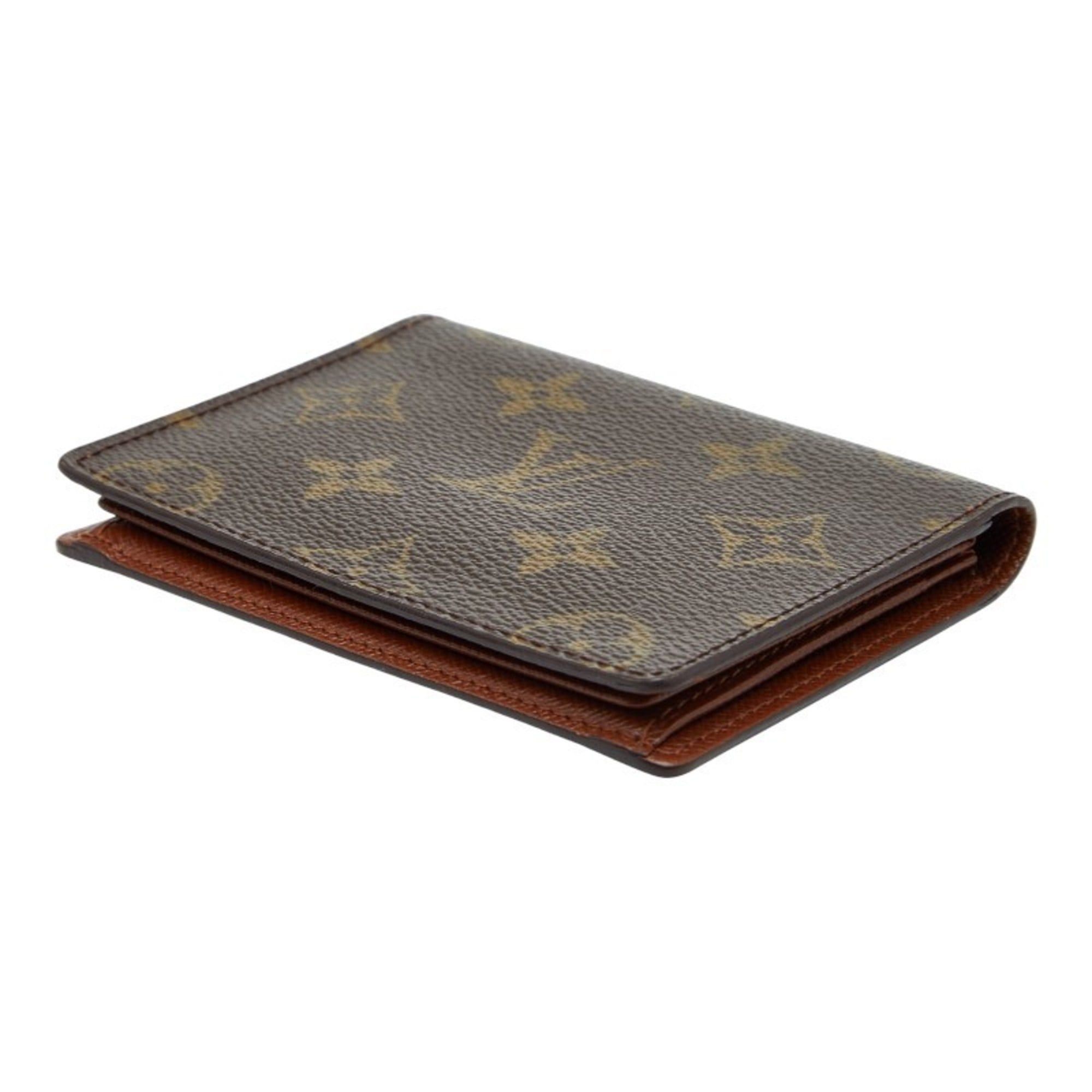 Louis Vuitton Louis Vuitton Monogram Japon Sangapur Pass Case/Business Card Case M60530 Brown Women's LOUIS VUITTON Size ONE SIZE - 4 Thumbnail