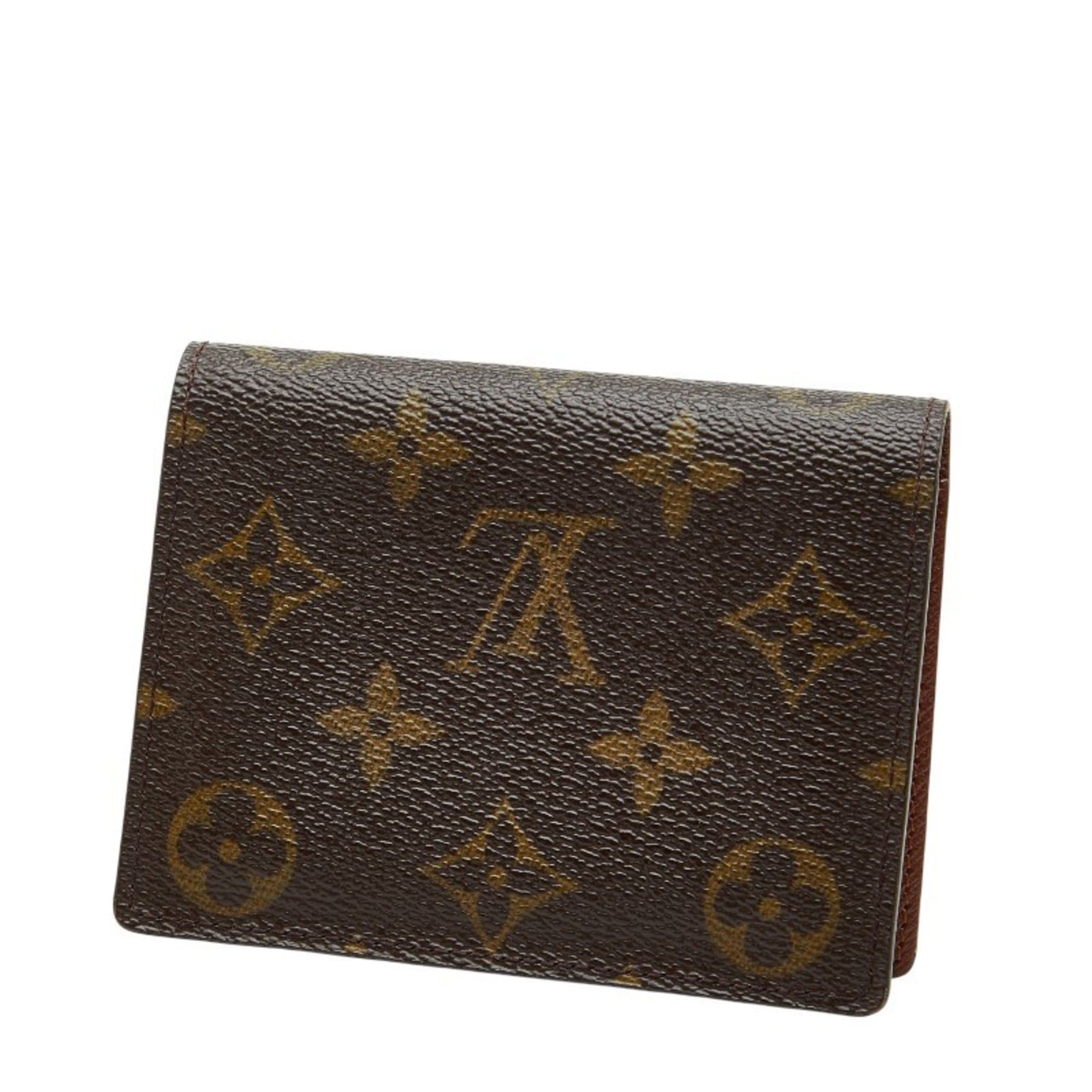 Louis Vuitton Louis Vuitton Monogram Japon Sangapur Pass Case/Business Card Case M60530 Brown Women's LOUIS VUITTON Size ONE SIZE - 2 Thumbnail