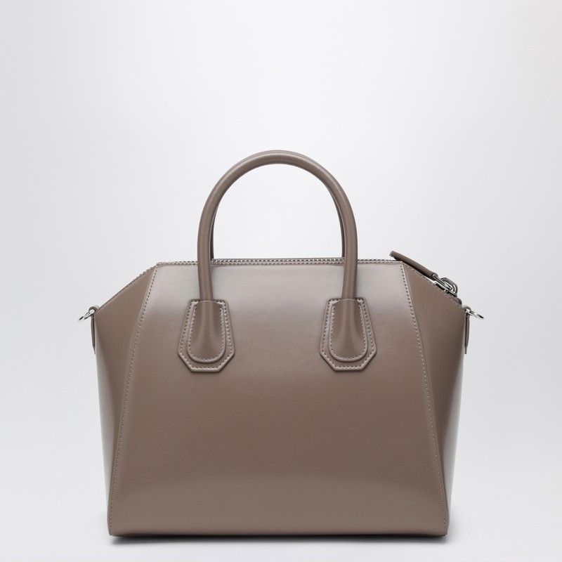 Givenchy Givenchy Small Antigona Bag In Taupe Leather Size ONE SIZE - 2 Thumbnail