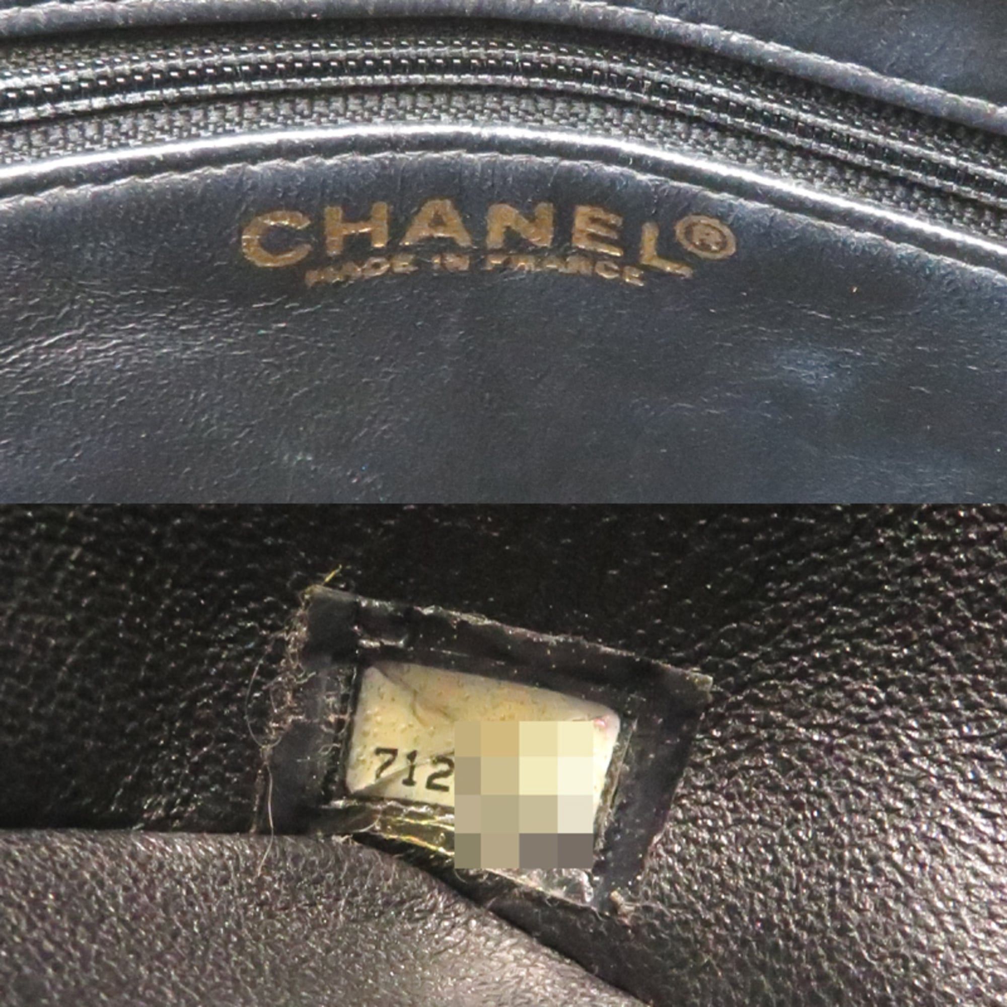 Chanel Chanel Reissue Tote Women's Handbag A01804 Caviar Leather Black Size ONE SIZE - 7 Thumbnail