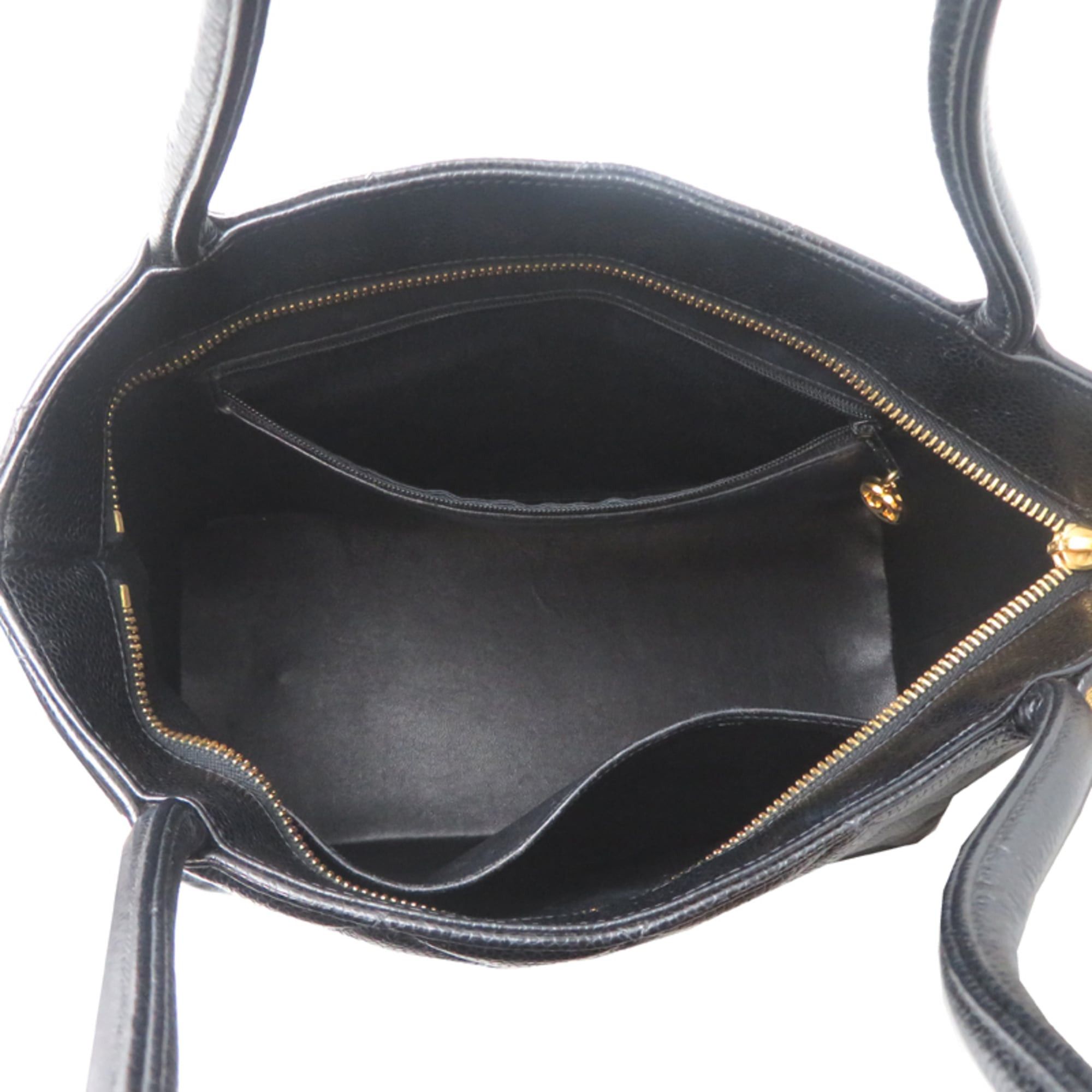 Chanel Chanel Reissue Tote Women's Handbag A01804 Caviar Leather Black Size ONE SIZE - 6 Thumbnail