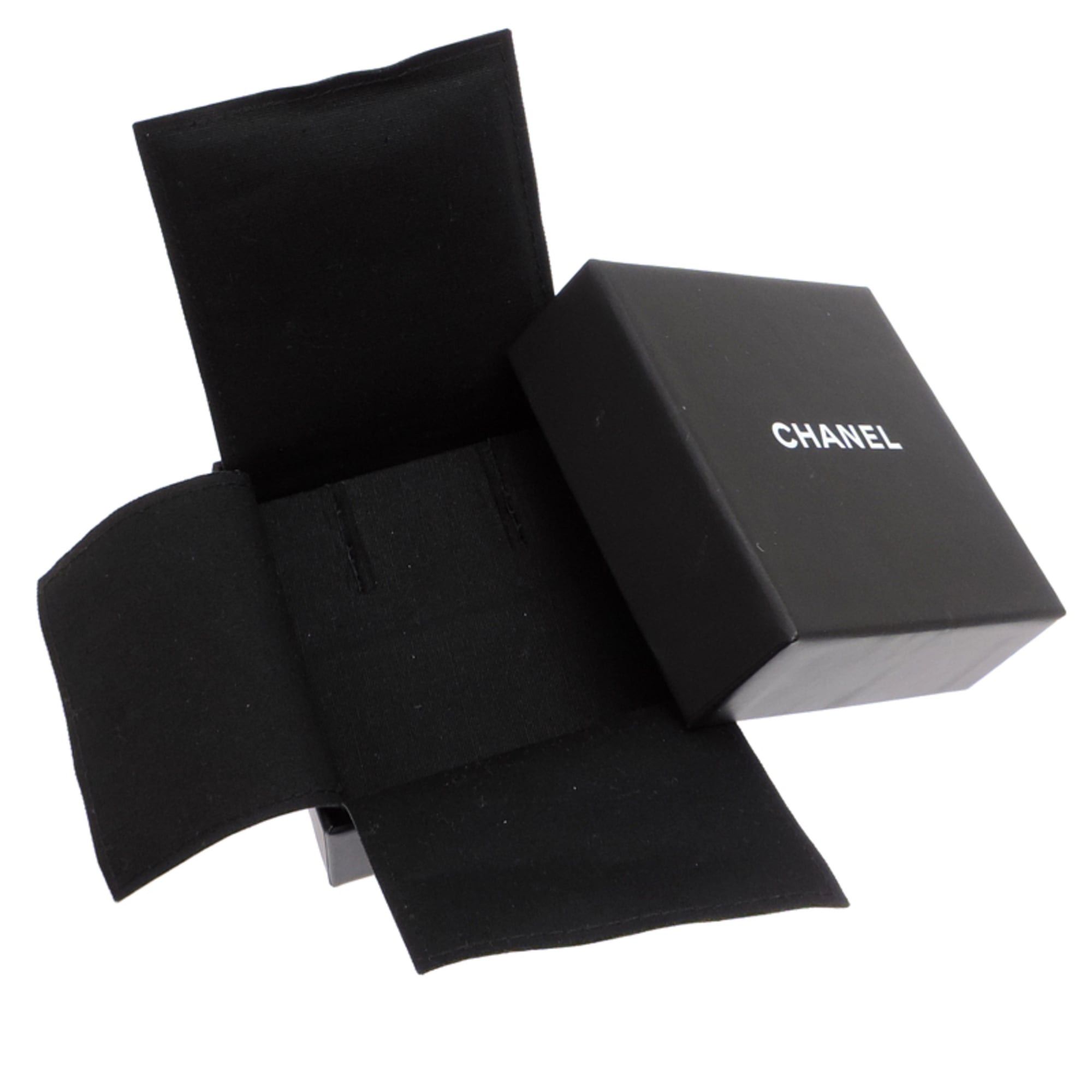 Chanel Chanel Coco Mark Flower Women's Earrings ABC244 Black Size ONE SIZE - 7 Thumbnail