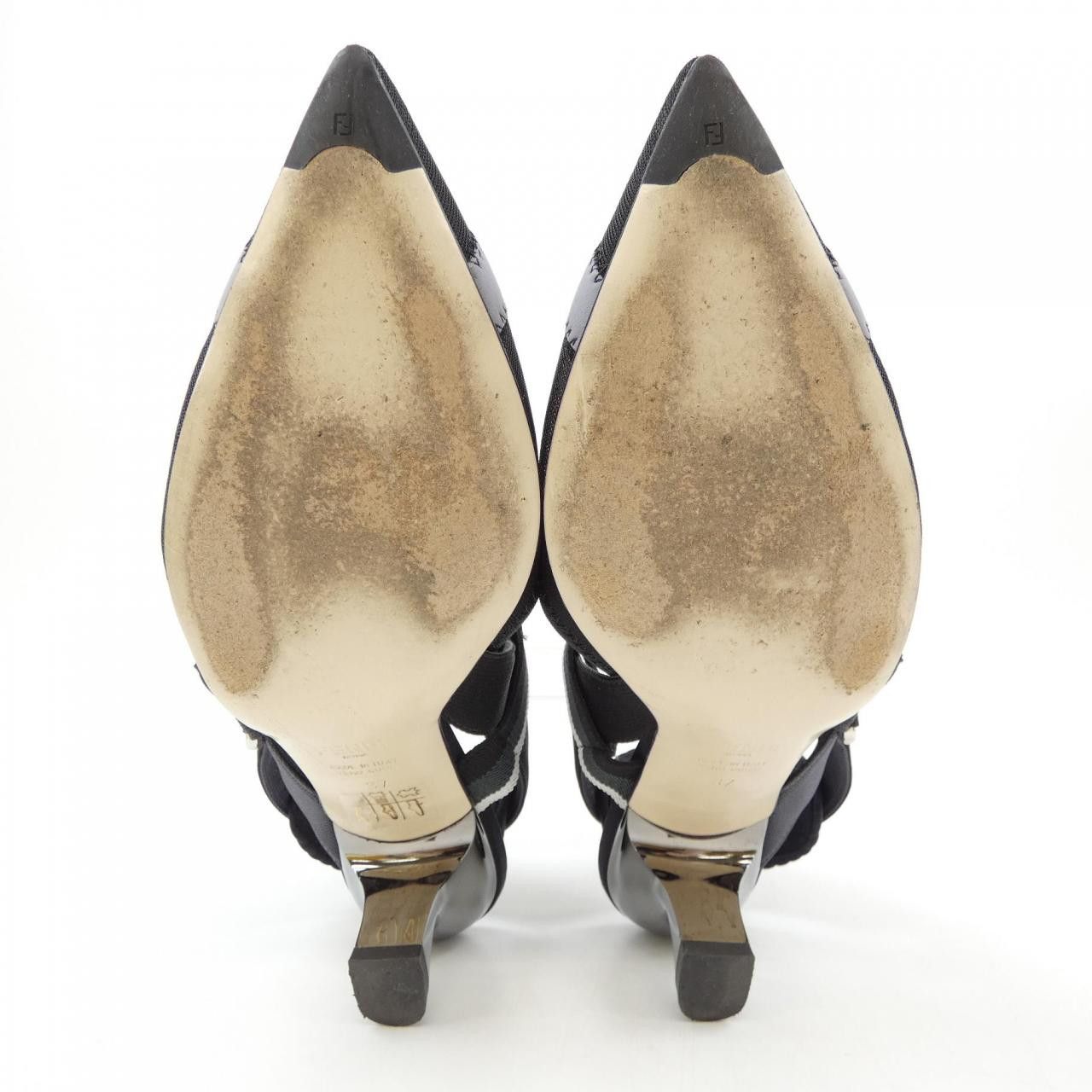 Fendi Fendi Fendi Pumps Leather Shoes DUTY FREE for USA Size ONE SIZE - 4 Thumbnail