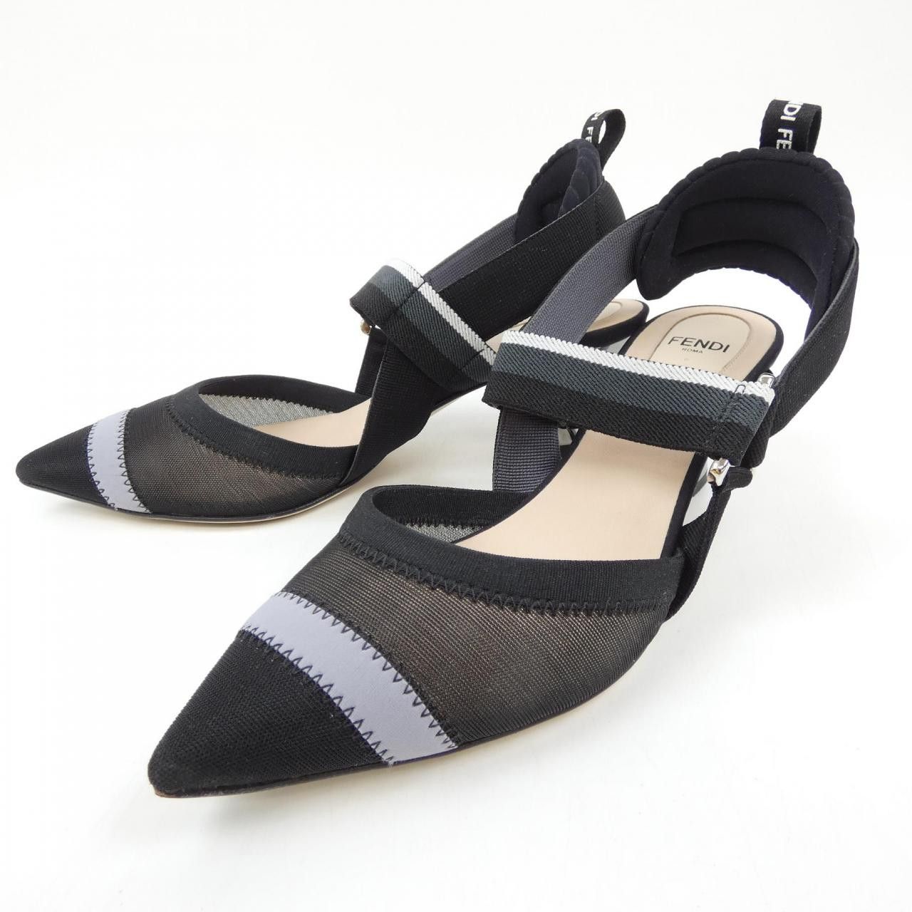 Fendi Fendi Fendi Pumps Leather Shoes DUTY FREE for USA Size ONE SIZE - 3 Thumbnail