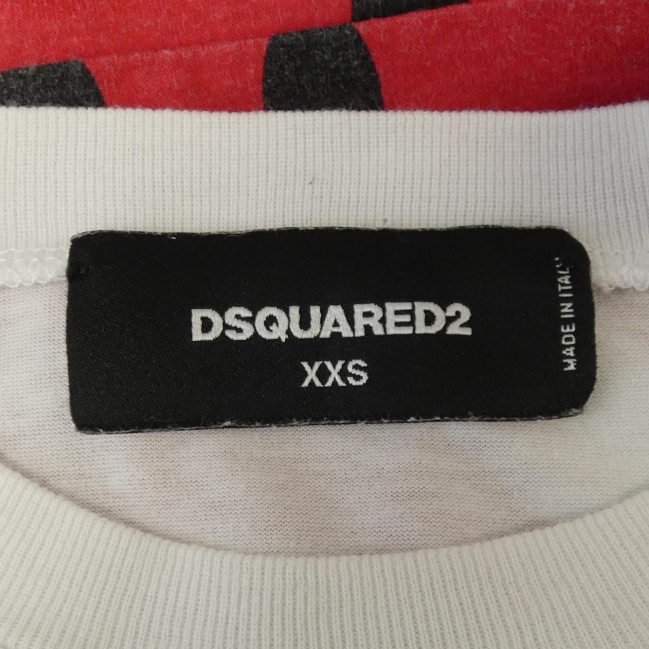 Other Other Dsquared2 T-shirt Cotton T-Shirts S75GD0019 DUTY FREE for USA Size ONE SIZE - 4 Thumbnail