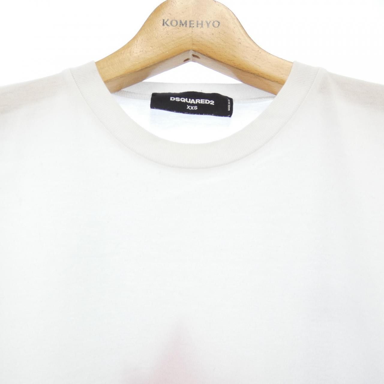 Other Other Dsquared2 T-shirt Cotton T-Shirts S75GD0019 DUTY FREE for USA Size ONE SIZE - 5 Thumbnail