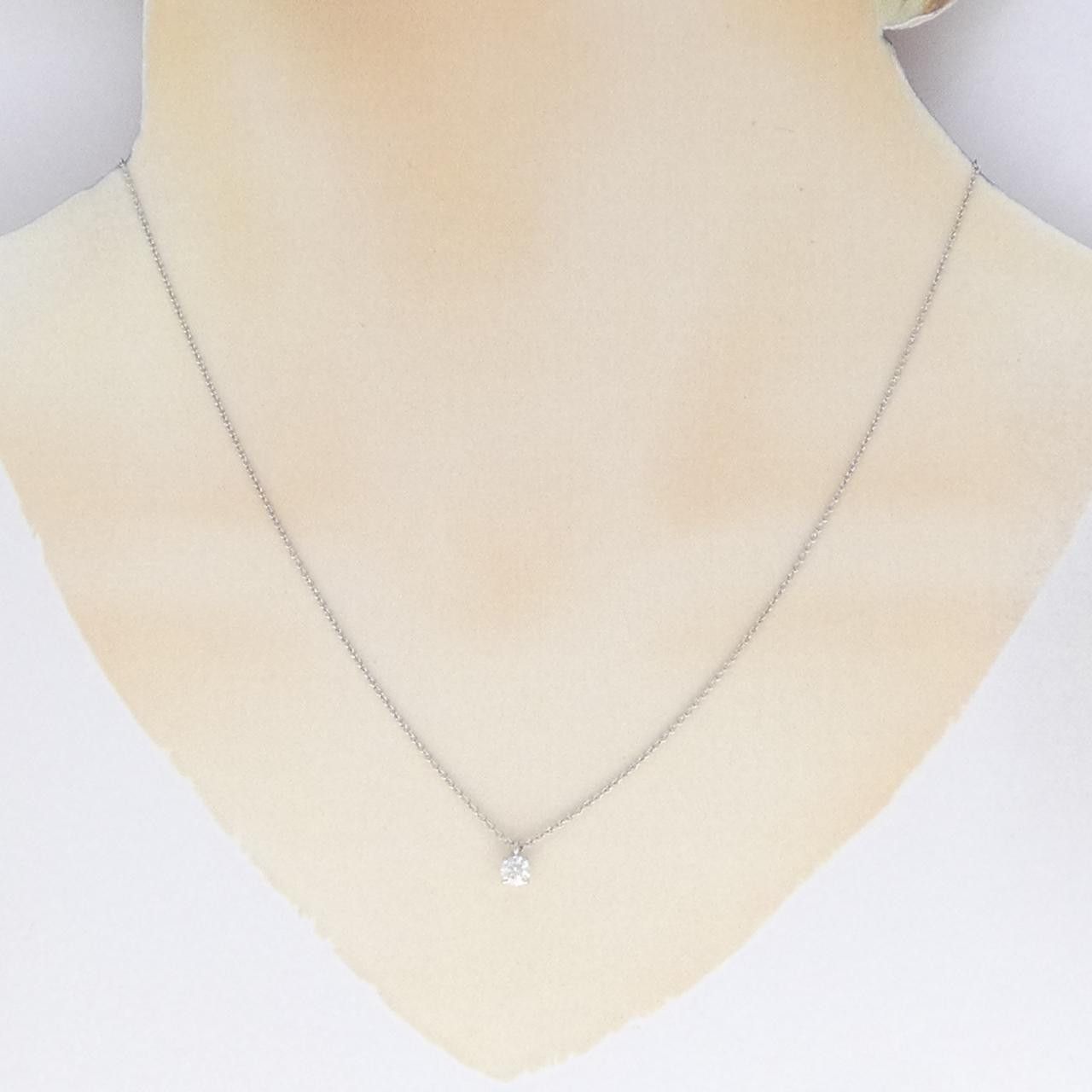 Tiffany & Co. Tiffany & Co. Tiffany Solitaire Platinum Necklace Metal Necklace DUTY FREE for USA Size ONE SIZE - 6 Thumbnail