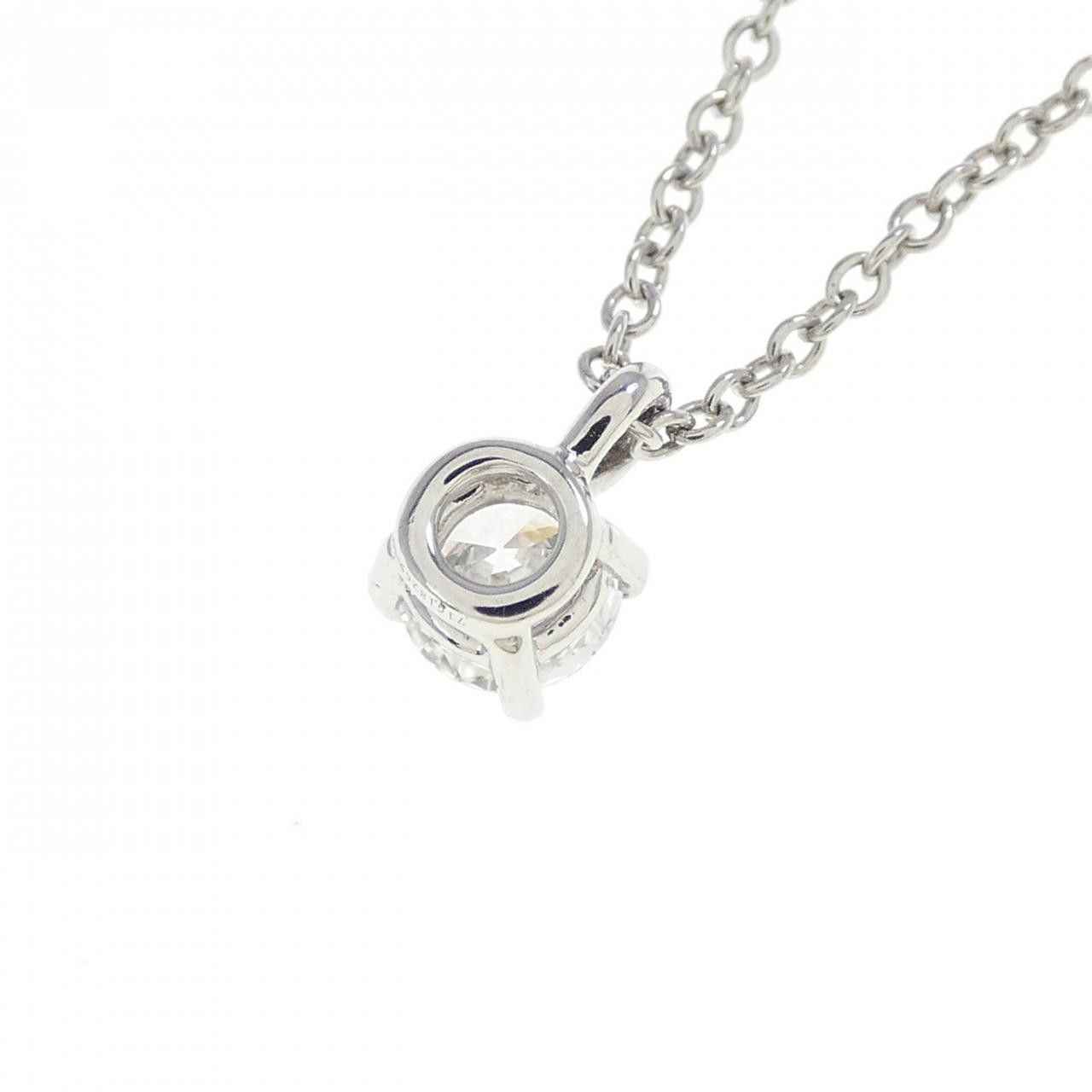 Tiffany & Co. Tiffany & Co. Tiffany Solitaire Platinum Necklace Metal Necklace DUTY FREE for USA Size ONE SIZE - 4 Thumbnail
