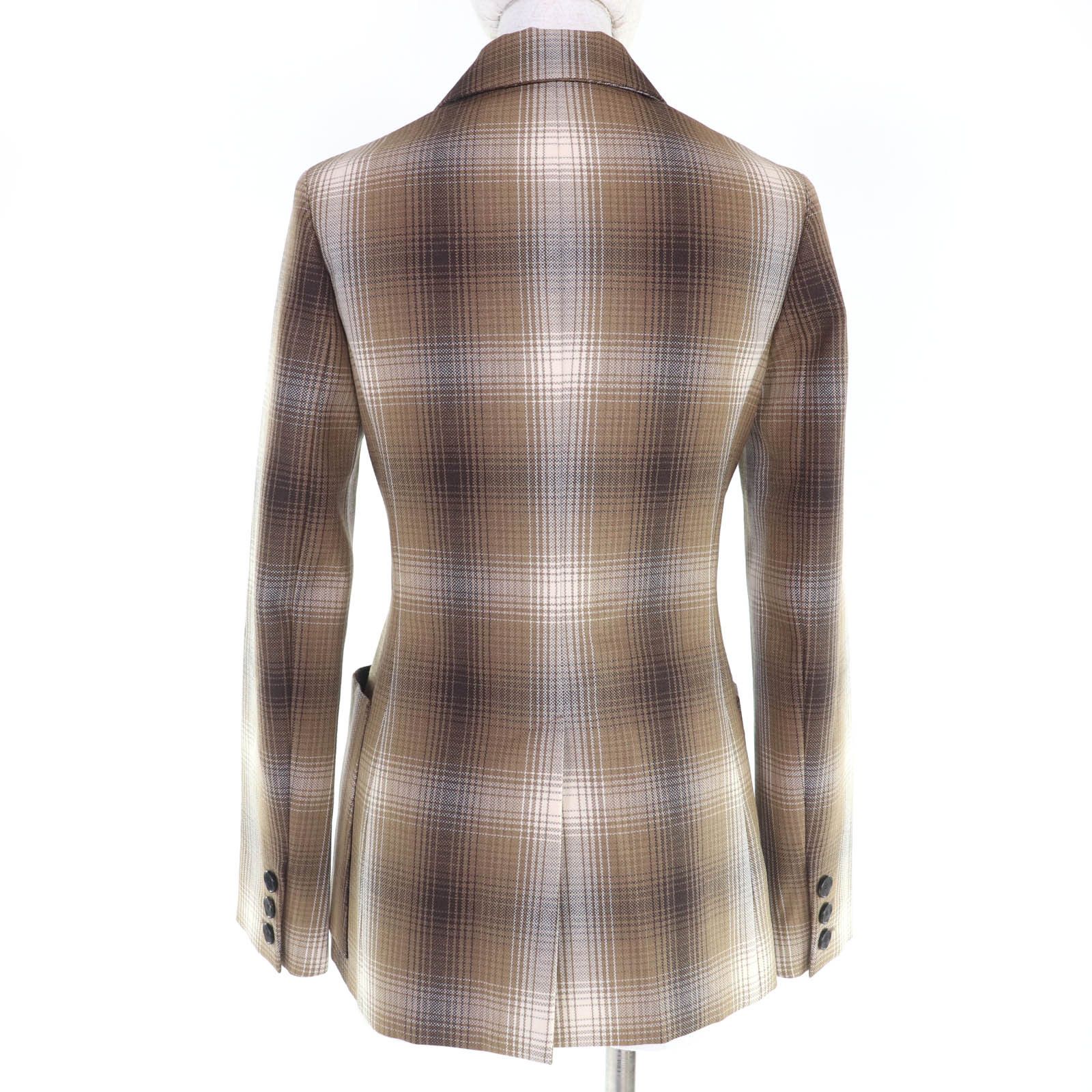 Dior Dior Christian Dior Check Wool Jacket Others Outerwear 051V05A1284 DUTY FREE for USA Size ONE SIZE - 3 Thumbnail