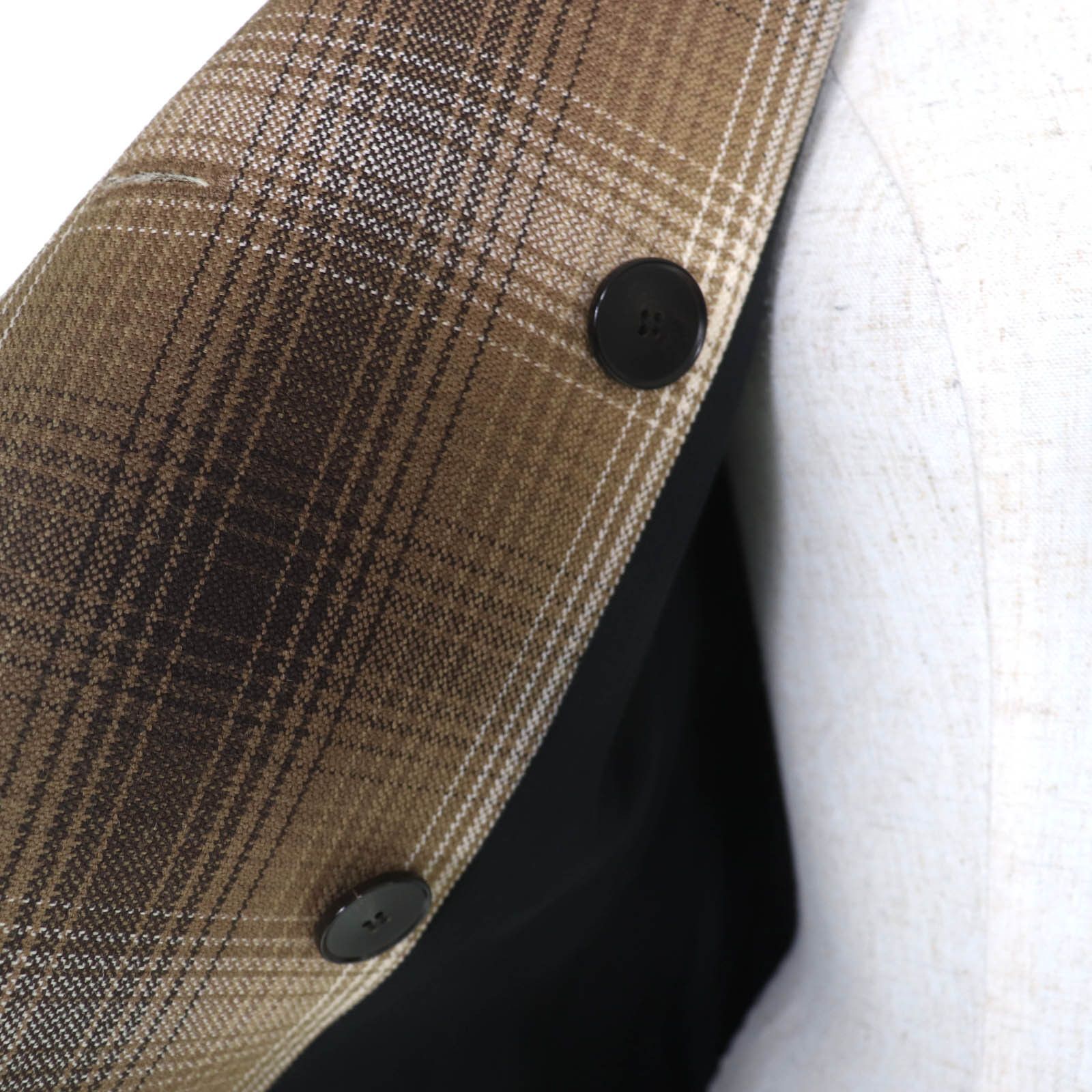 Dior Dior Christian Dior Check Wool Jacket Others Outerwear 051V05A1284 DUTY FREE for USA Size ONE SIZE - 5 Thumbnail