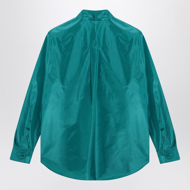 Fendi Fendi Jade Green Silk Shirt Size M / US 6-8 / IT 42-44 - 2 Thumbnail