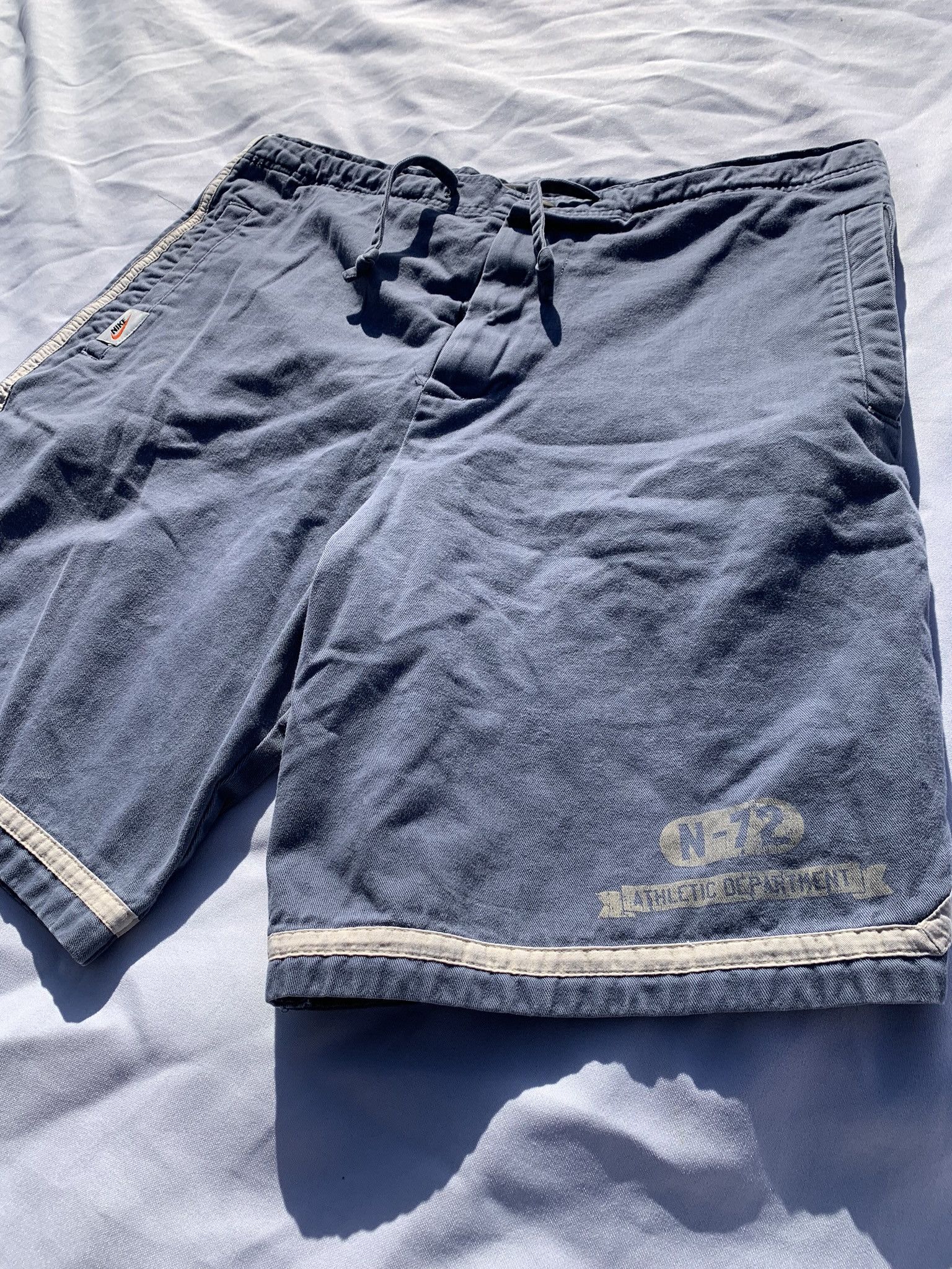 Nike × Vintage Vintage Late 90s Early 2000s Nike Shorts Size US 36 / EU 52 - 1 Thumbnail