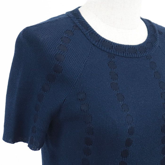 Chanel Chanel Chanel P53600 Cotton Linen Knit Pullover Cotton Tops P53600 DUTY FREE for USA Size ONE SIZE - 3 Thumbnail