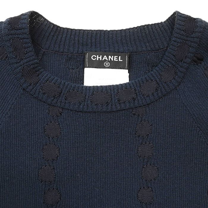 Chanel Chanel Chanel P53600 Cotton Linen Knit Pullover Cotton Tops P53600 DUTY FREE for USA Size ONE SIZE - 12 Thumbnail