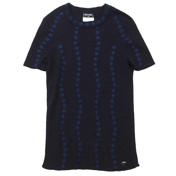 Chanel Chanel Chanel P53600 Cotton Linen Knit Pullover Cotton Tops P53600 DUTY FREE for USA Size ONE SIZE - 9 Thumbnail