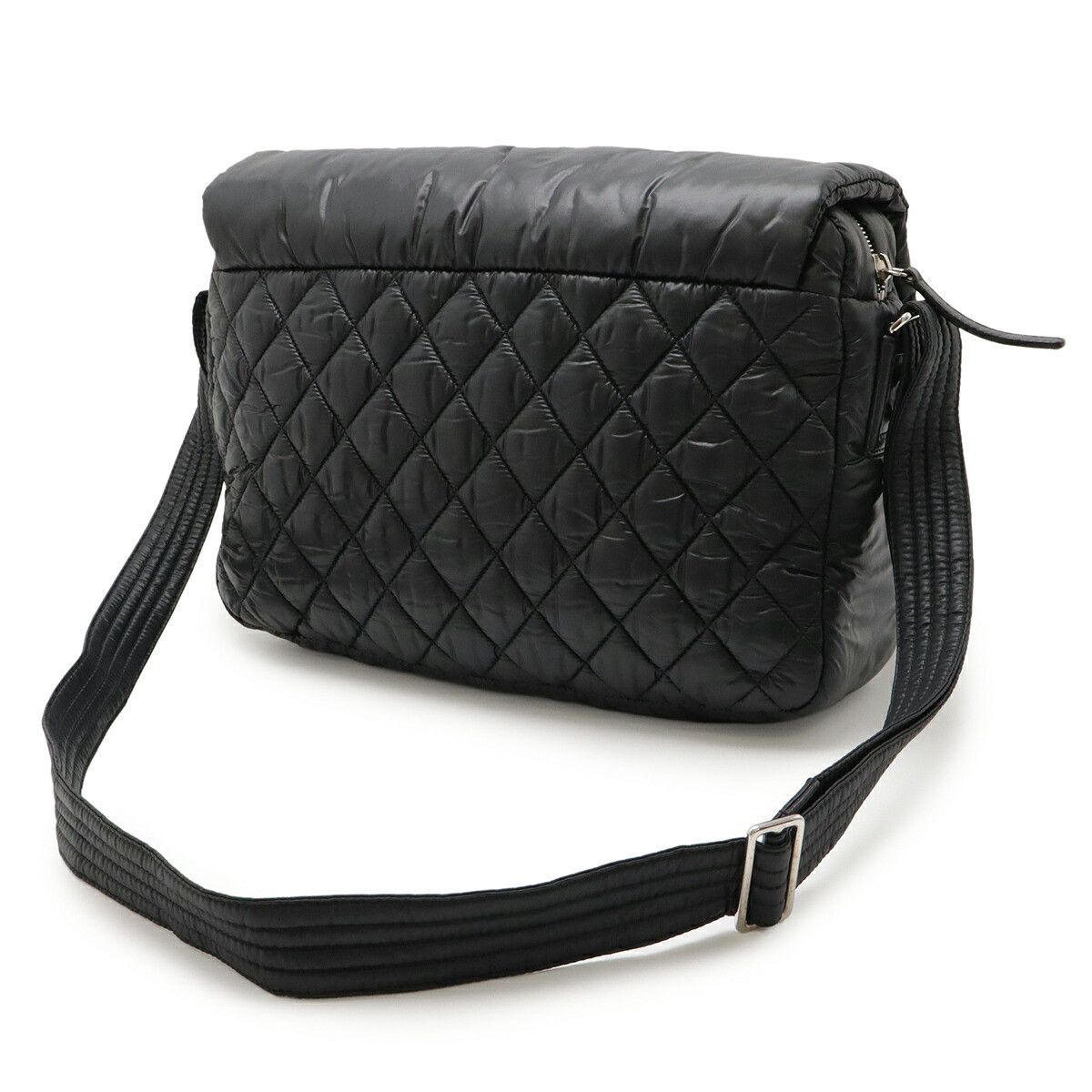 Chanel Chanel Chanel Coco Cocoon Nylon Leather Shoulder Bag Leather Shoulder Bag A48617 DUTY FREE for USA Size ONE SIZE - 2 Thumbnail