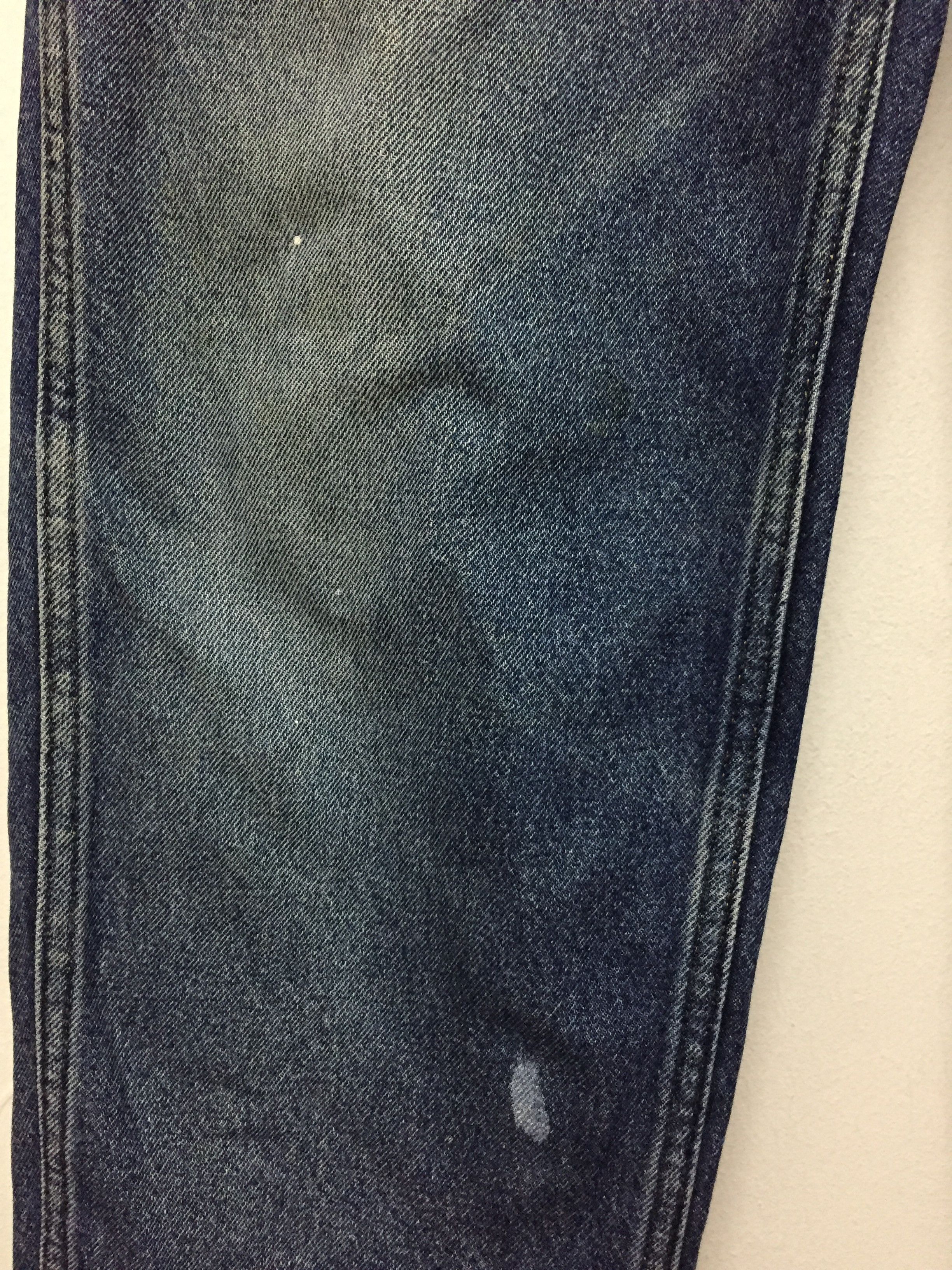 Comme des Garcons Homme Plus AD1989 Comme Des Garcons Homme Wash faded leather patch Logo Size US 31 - 9 Thumbnail