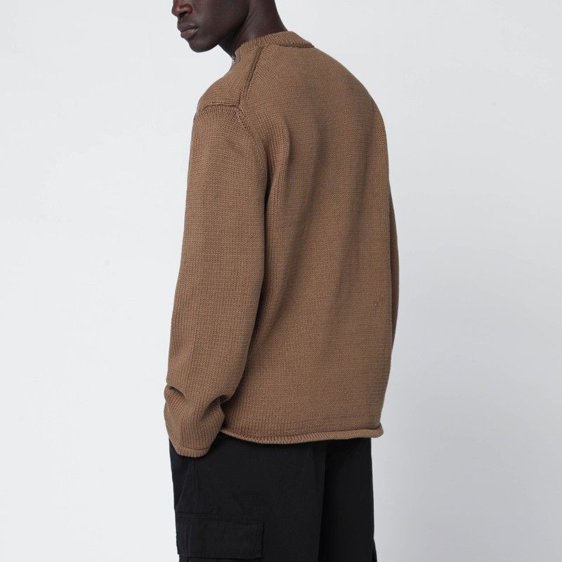 OAMC Oamc Dark Beige Cotton Sweater Size US M / EU 48-50 / 2 - 2 Thumbnail