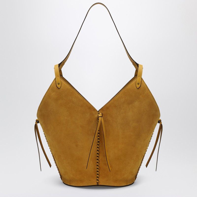 Isabel Marant Isabel Marant Tampa Bag In Saffron Suede Leather Size ONE SIZE - 2 Thumbnail