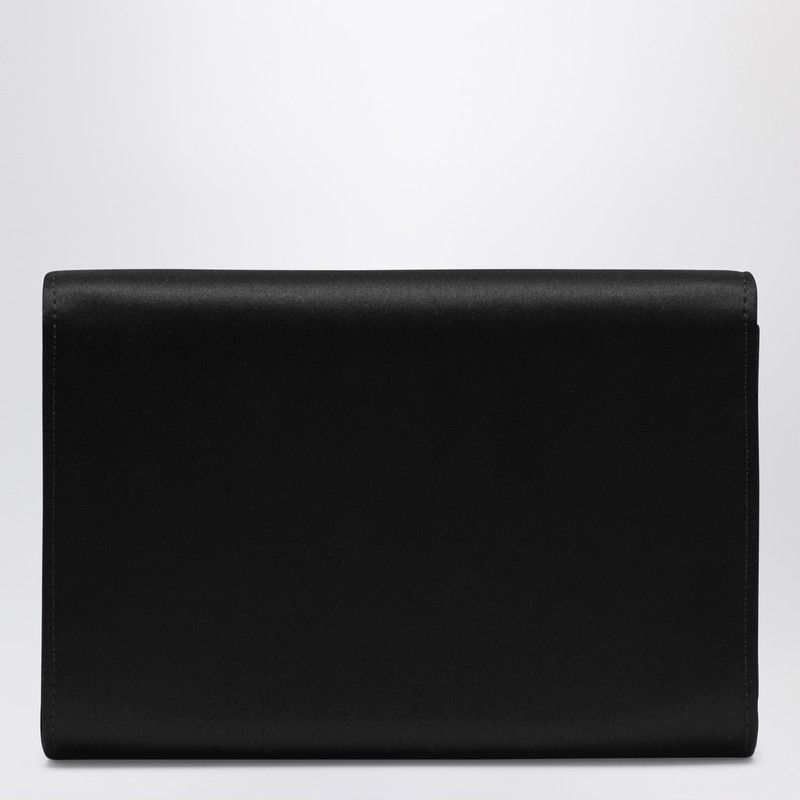 Roger Vivier Roger Vivier Efflorescence Mini Clutch Black In Satin Size ONE SIZE - 2 Thumbnail