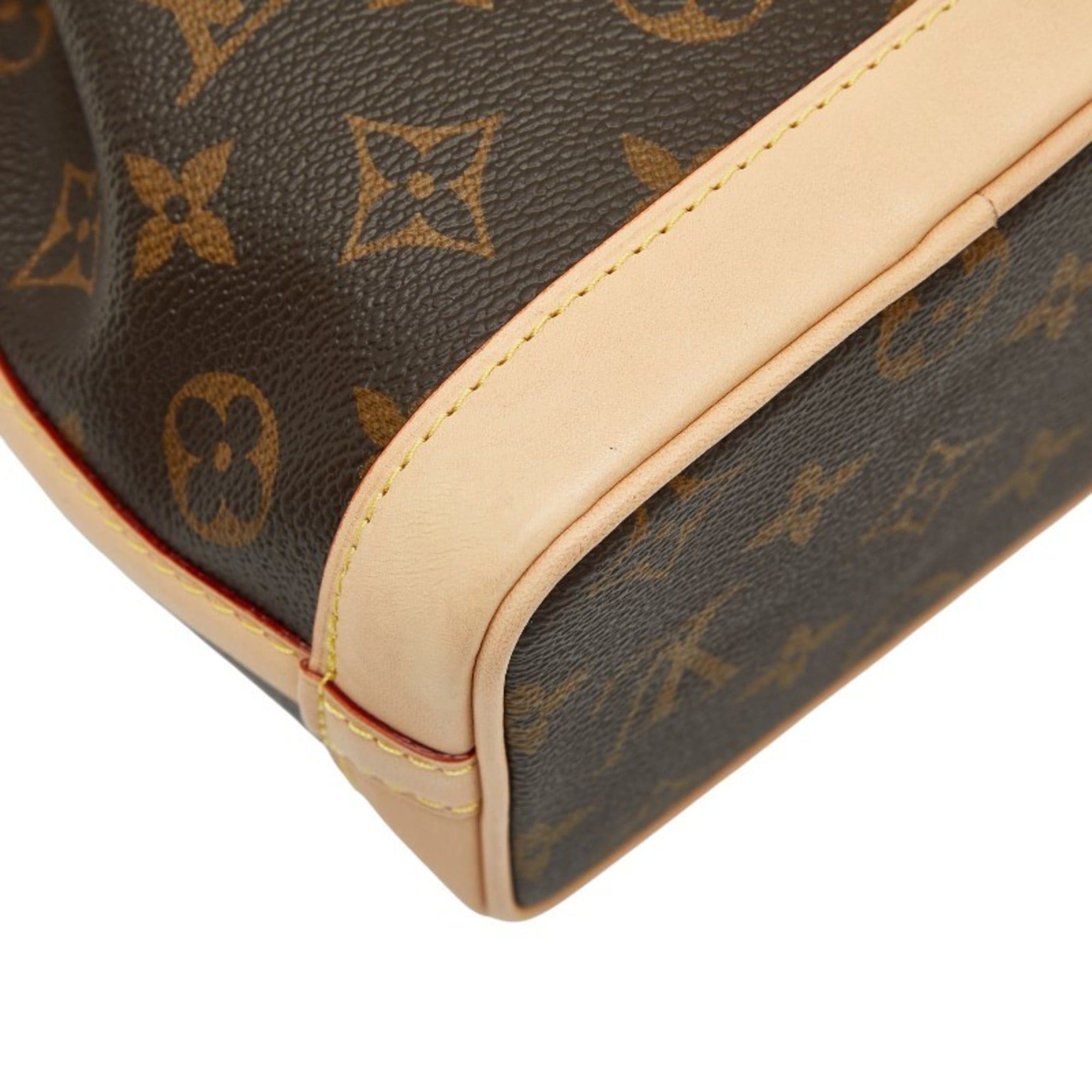 Louis Vuitton Louis Vuitton x Sun Yitian Nicolas Ghesquière Animogram Nano Noe Handbag/Shoulder Bag, 2-Way, M11305, Brown/Pink Leather, Women's, LOUIS VUITTON Size ONE SIZE - 7 Thumbnail